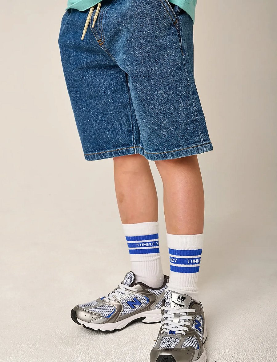 TUMBLE 'N DRY - TND Juan shorts - gallastuttbuxur - denim medi - 0