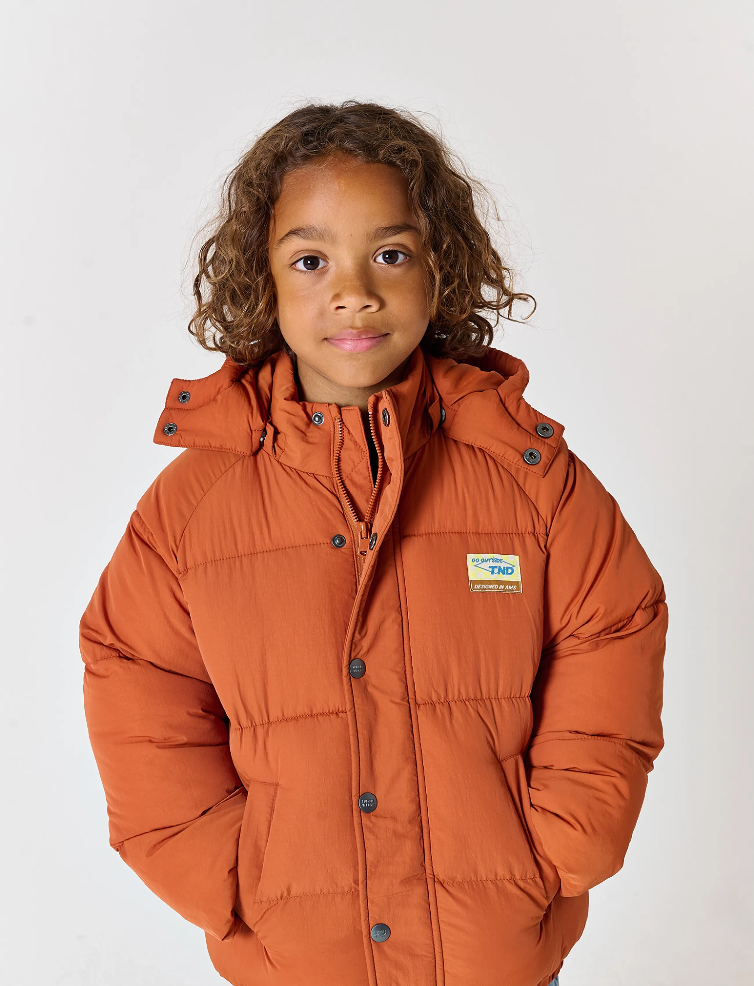 TUMBLE 'N DRY Tnd Bobbie, Kinder, Kinder Pufferjacke, Braun, Gr.116