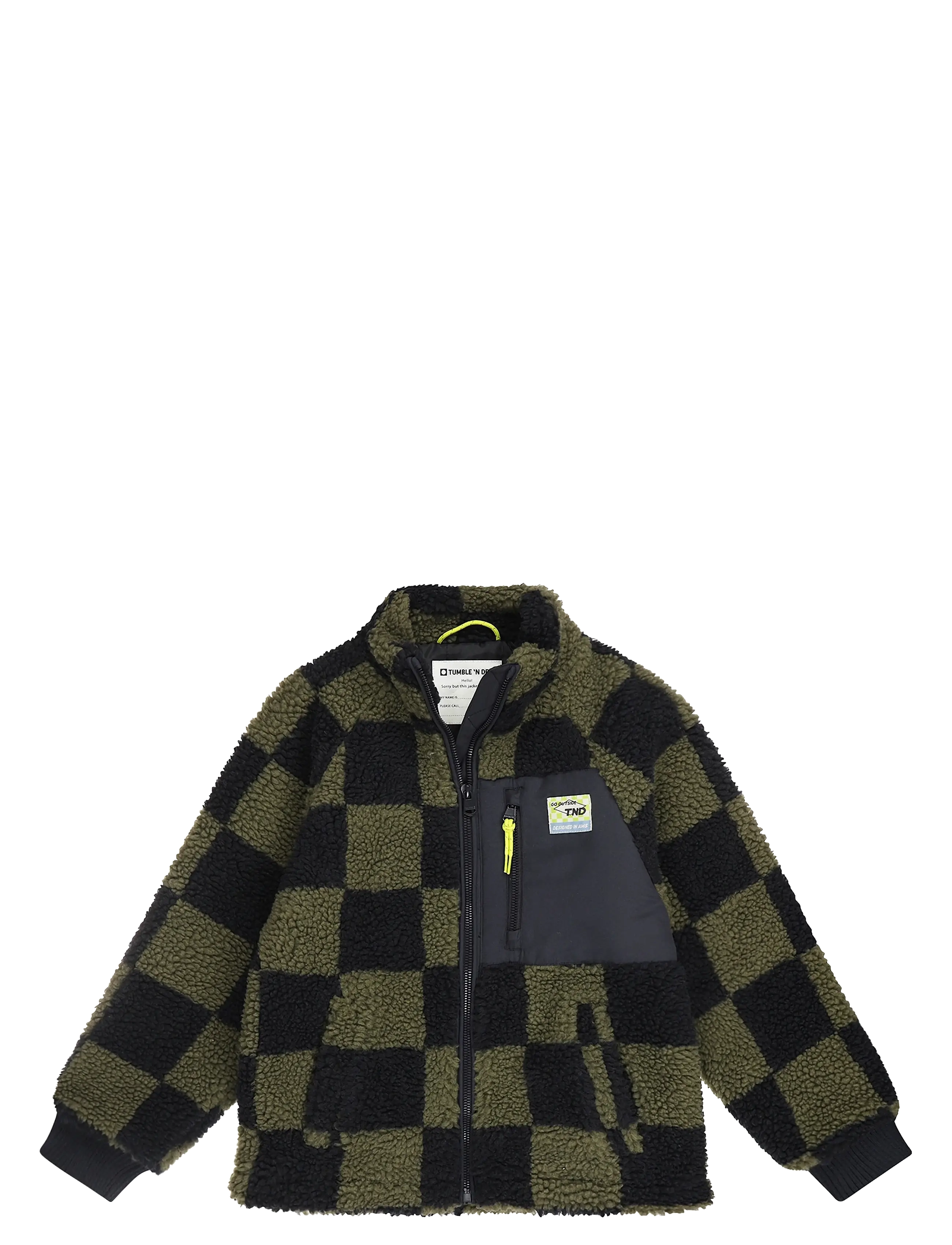 TUMBLE 'N DRY TND Cody - Fleecejackor - CENTRAL GR / khaki/green