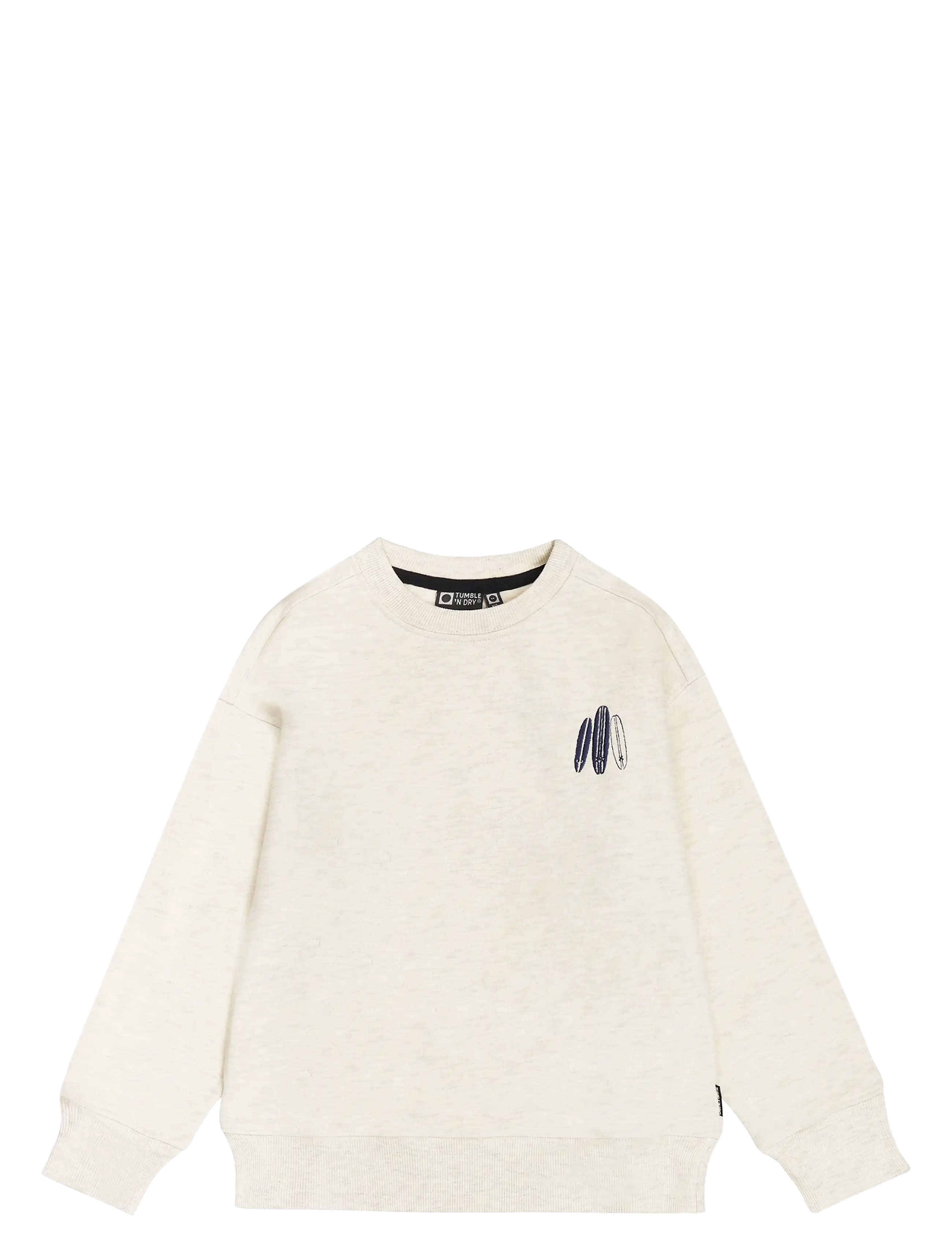 TUMBLE 'N DRY Seashore Sweatshirt - Riided - OFF WHITE / cream