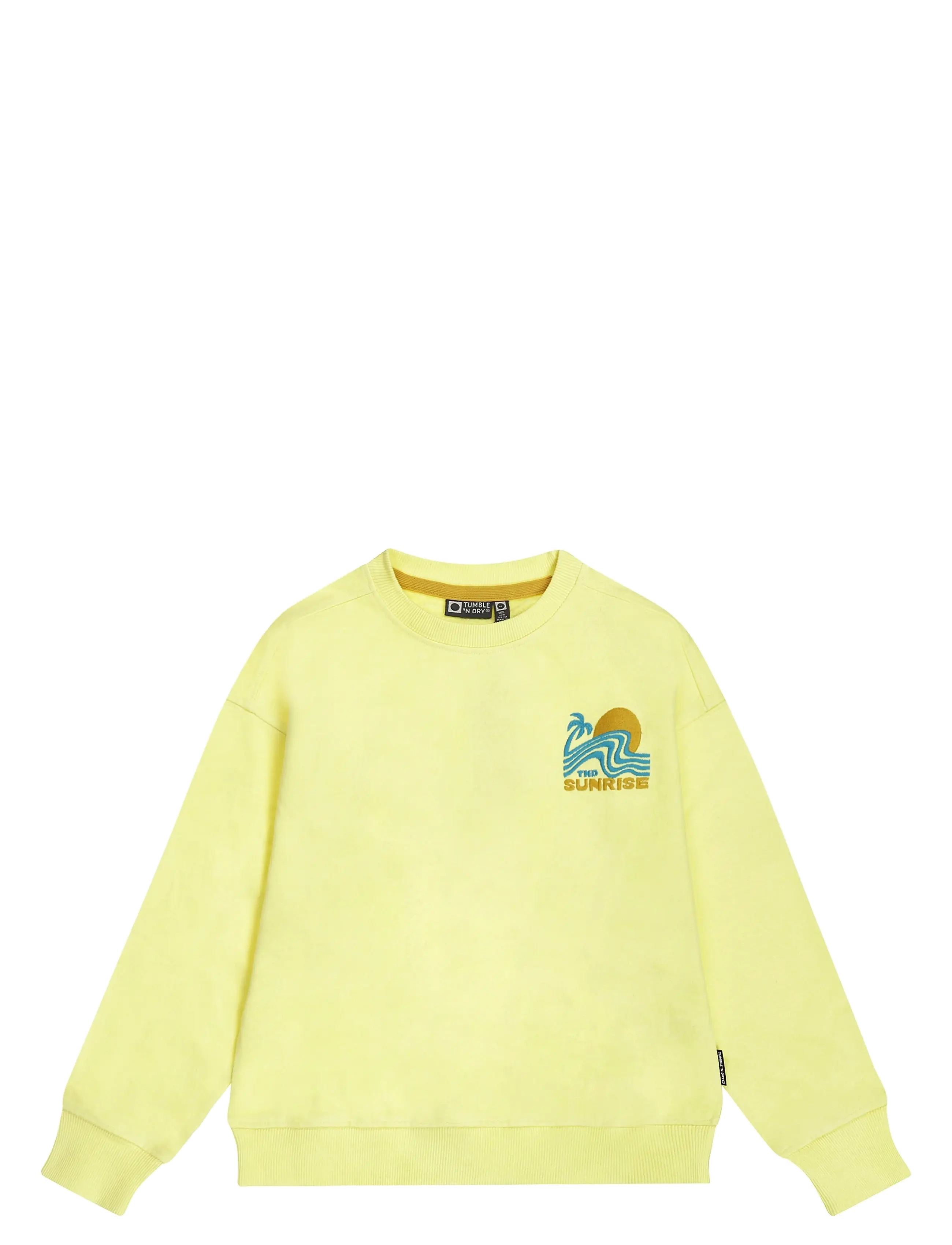 TUMBLE 'N DRY Mediterranean Sweatshirt - 4 for 3 - LIMELIGHT / yellow