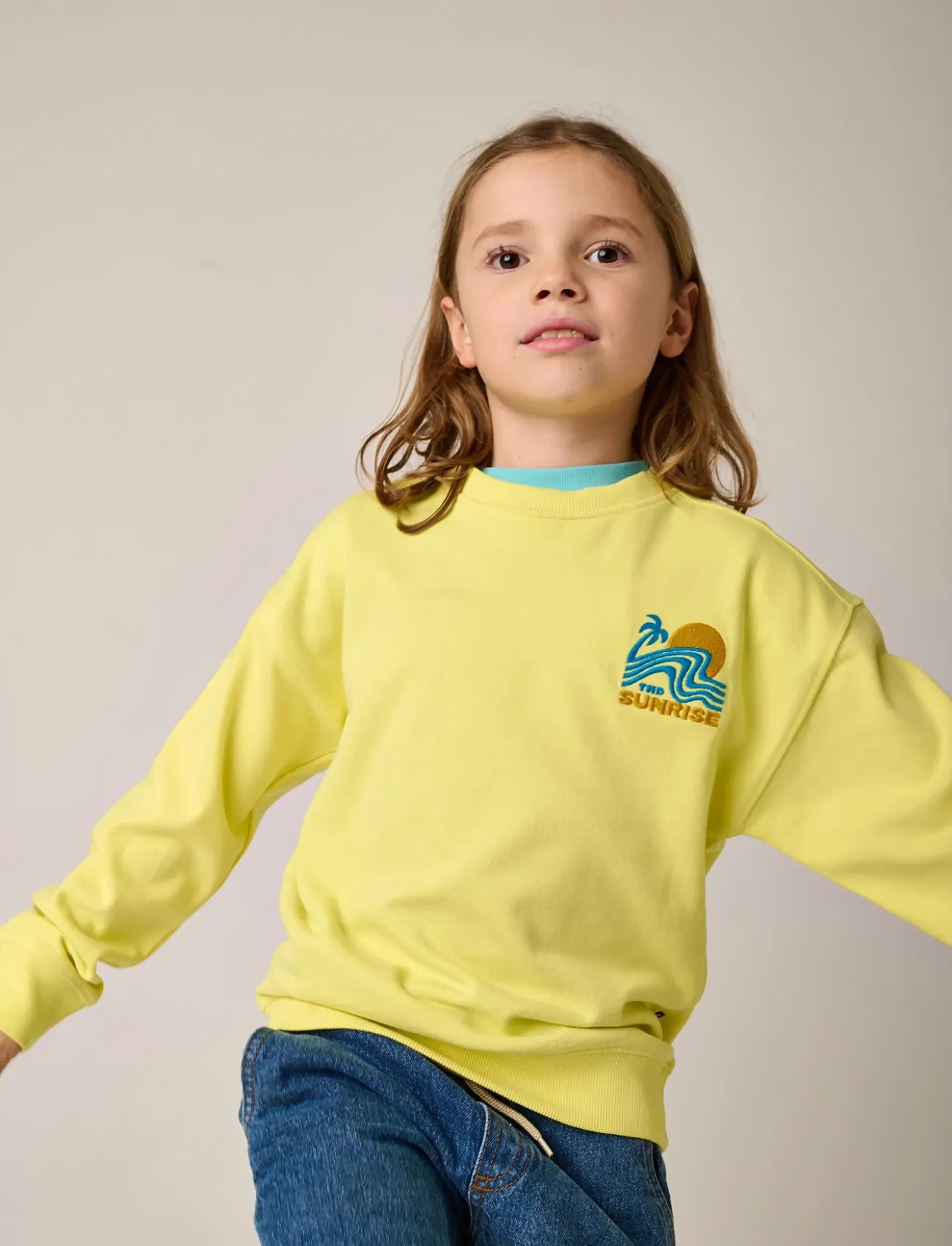 TUMBLE 'N DRY - Mediterranean Sweatshirt - bluzy - limelight - 3