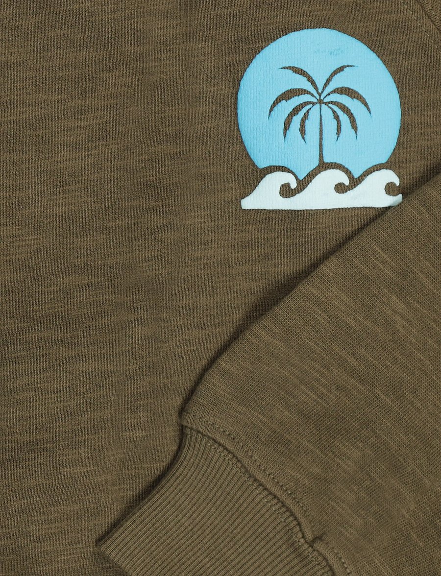 TUMBLE 'N DRY - High Tide Sweatshirt - bluzy - military o - 4