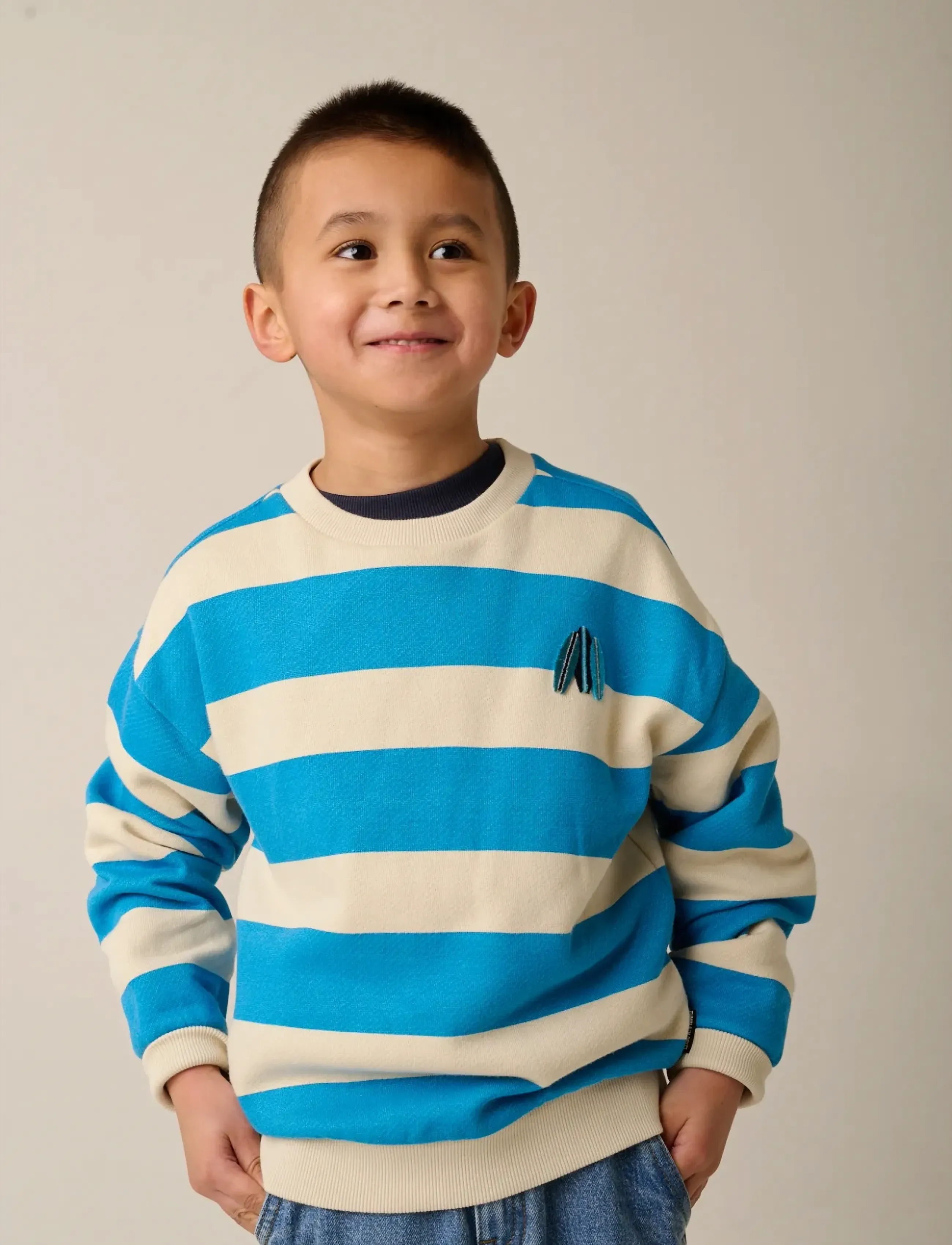 TUMBLE 'N DRY Lagoon Sweatshirt - Sweatshirts - SANDSHELL / blue