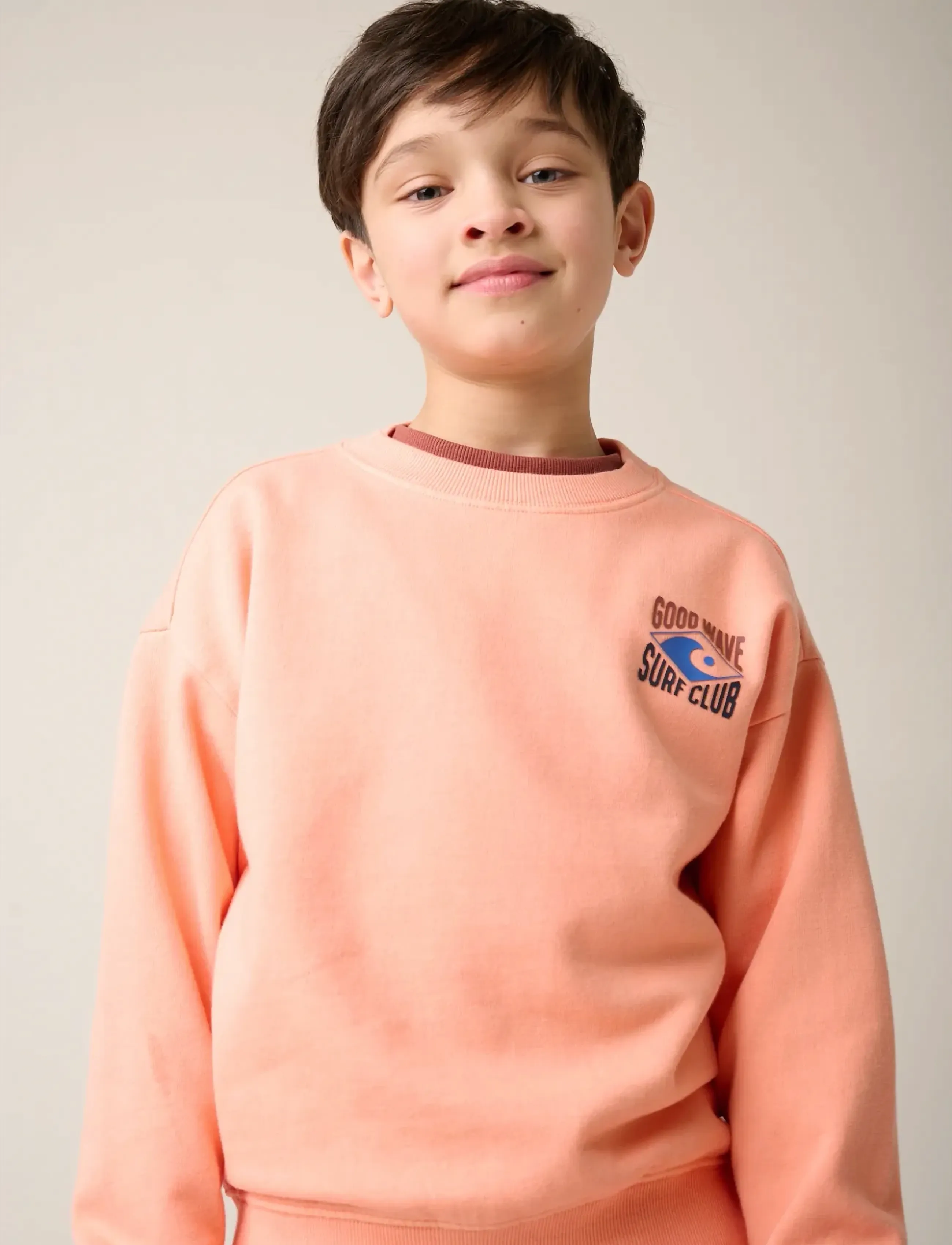 TUMBLE 'N DRY Alice Springs Sweatshirt - Sweatshirts - FRESH SALM / orange