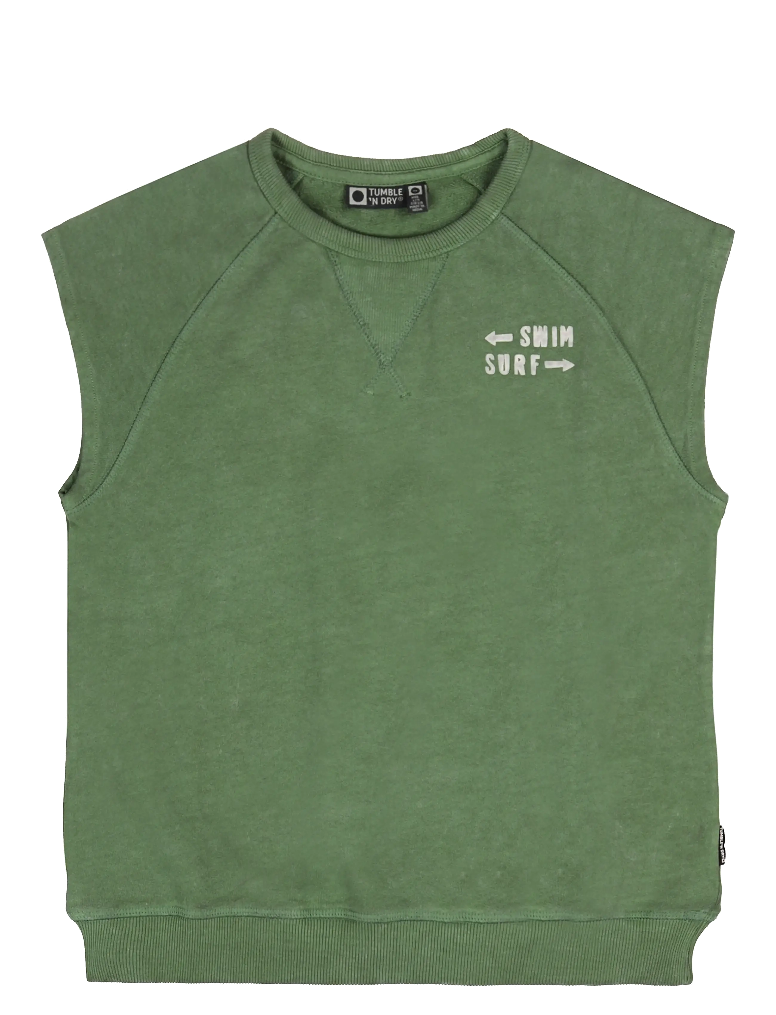TUMBLE 'N DRY Cook Islands Sweatshirt Grün - 104 - Kinder