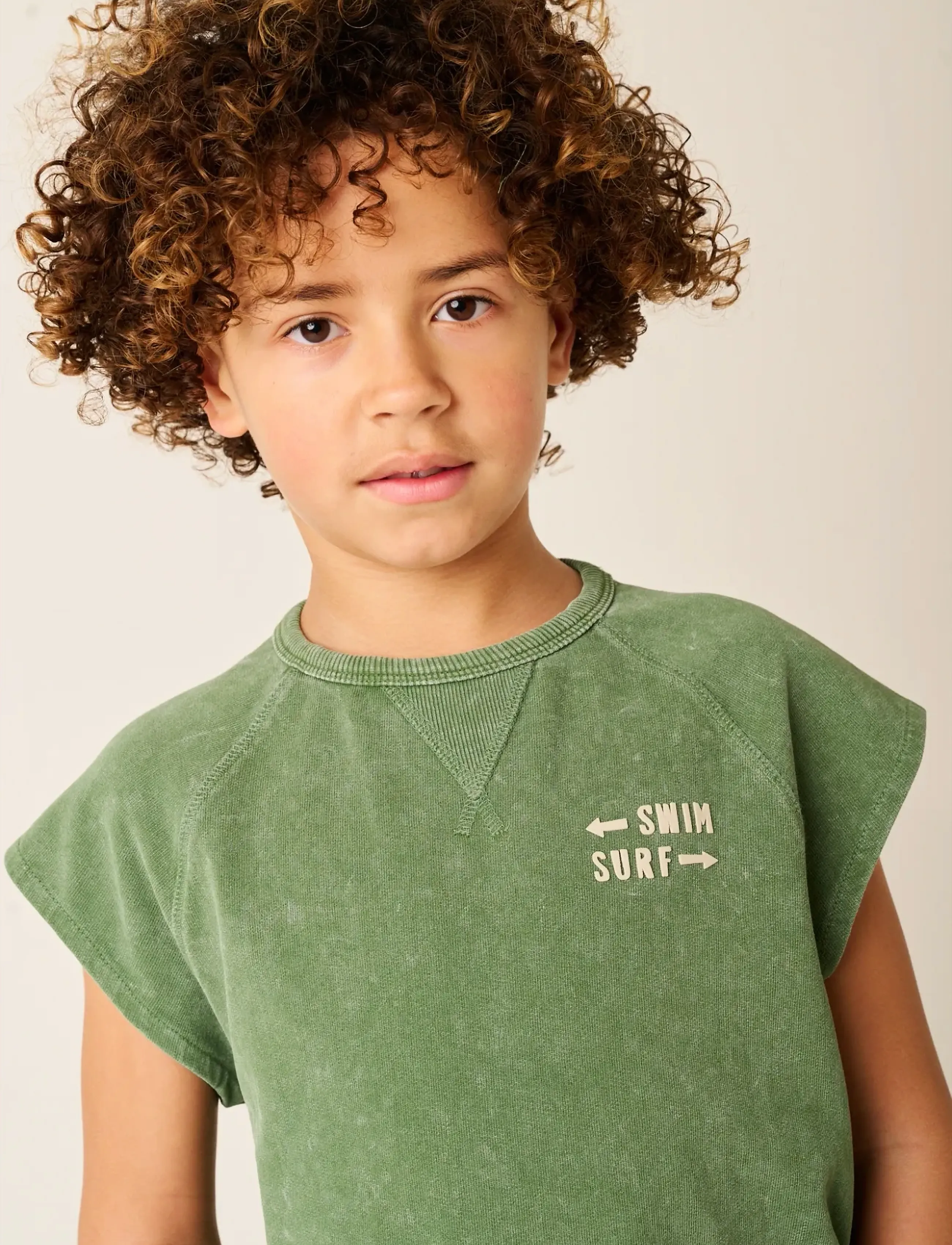 TUMBLE 'N DRY Cook Islands Sweatshirt - Överdelar - COMFREY / green