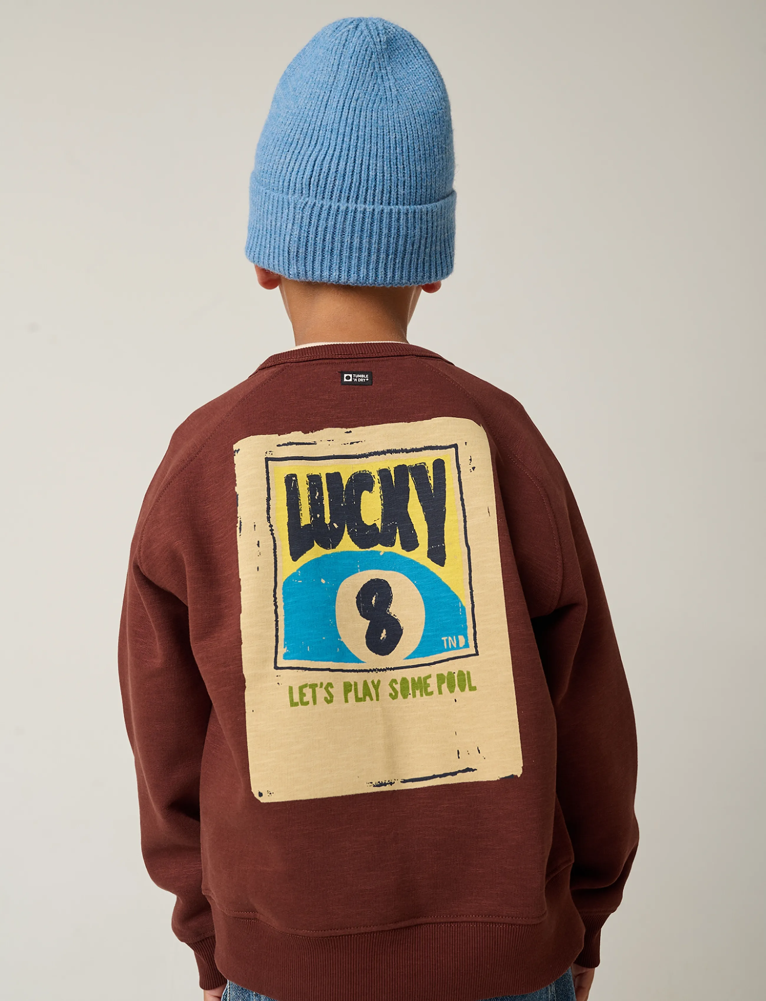 TUMBLE 'N DRY Tnd Aldrige, Kinder, Kinder Sweatshirt, Braun, Gr.122