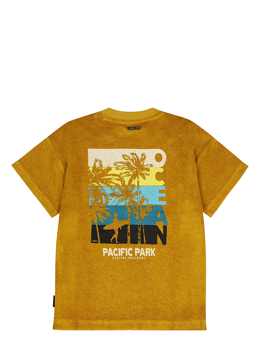 TUMBLE 'N DRY - TND Pacificus - krótki rękaw - golden pal - 2