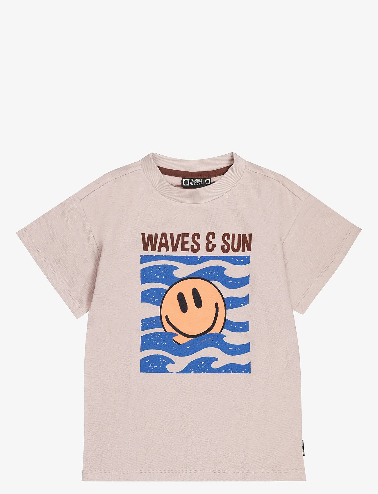 TUMBLE 'N DRY - TND Coral Reef - lühikeste varrukatega t-särgid - cloud gray - 1
