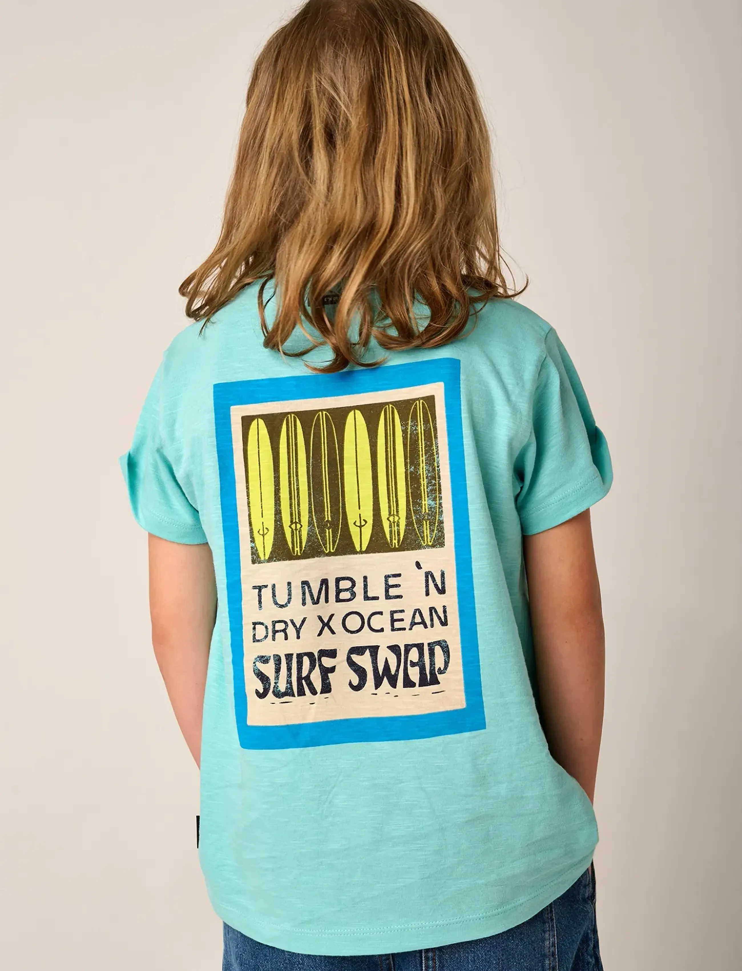 TUMBLE 'N DRY Reef T-Shirt - Yläosat - ANGEL BLUE / blue