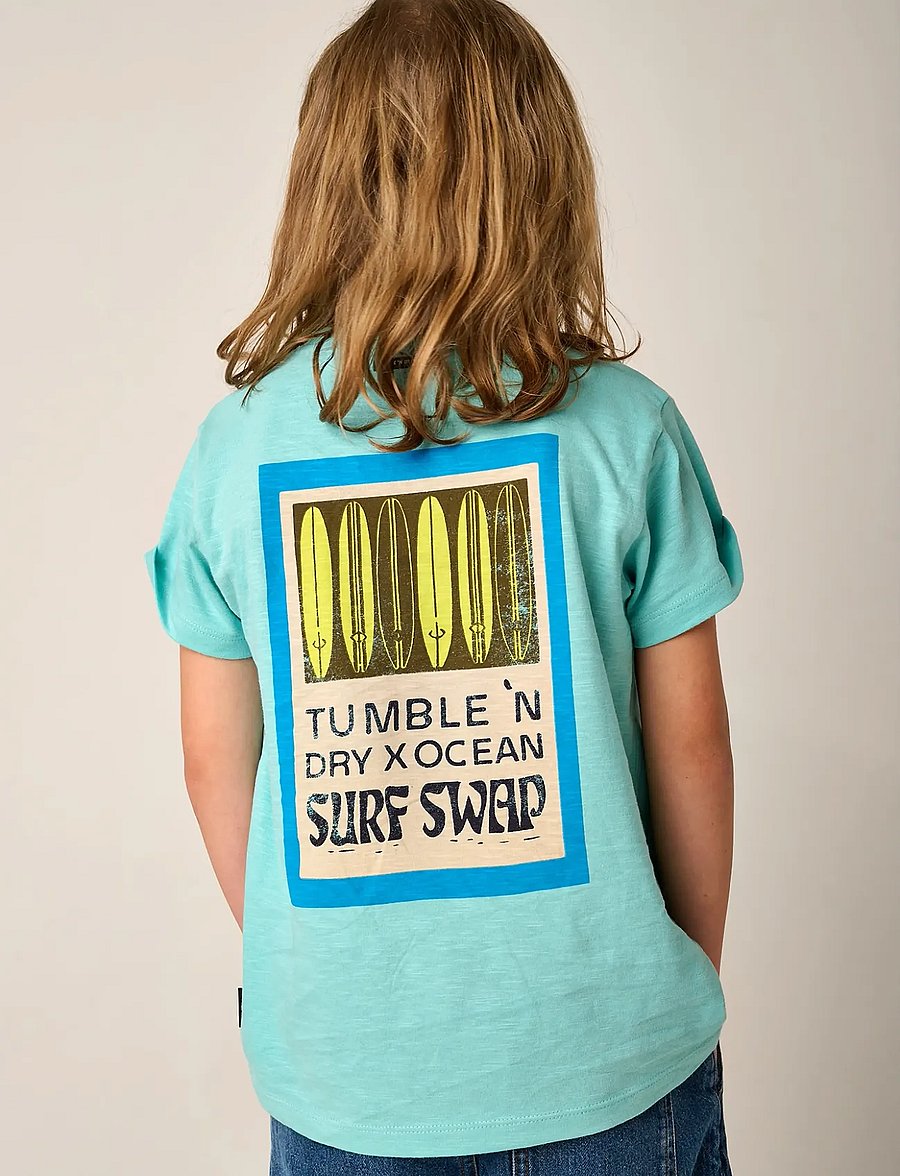 TUMBLE 'N DRY - TND Reef - lühikeste varrukatega t-särgid - angel blue - 0