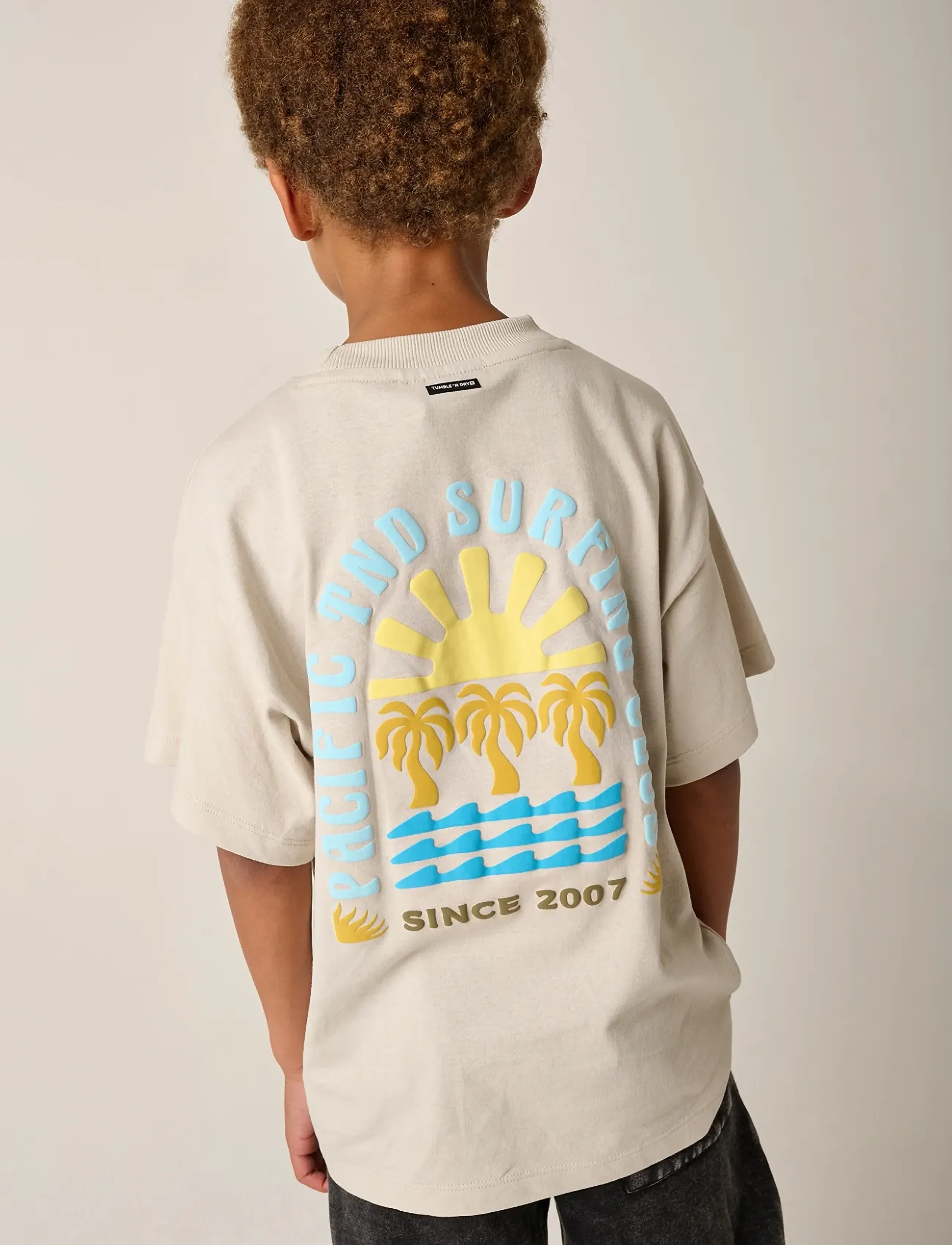 TUMBLE 'N DRY Saltwater T-Shirt - Oberteile - MOONSTRUCK / cream