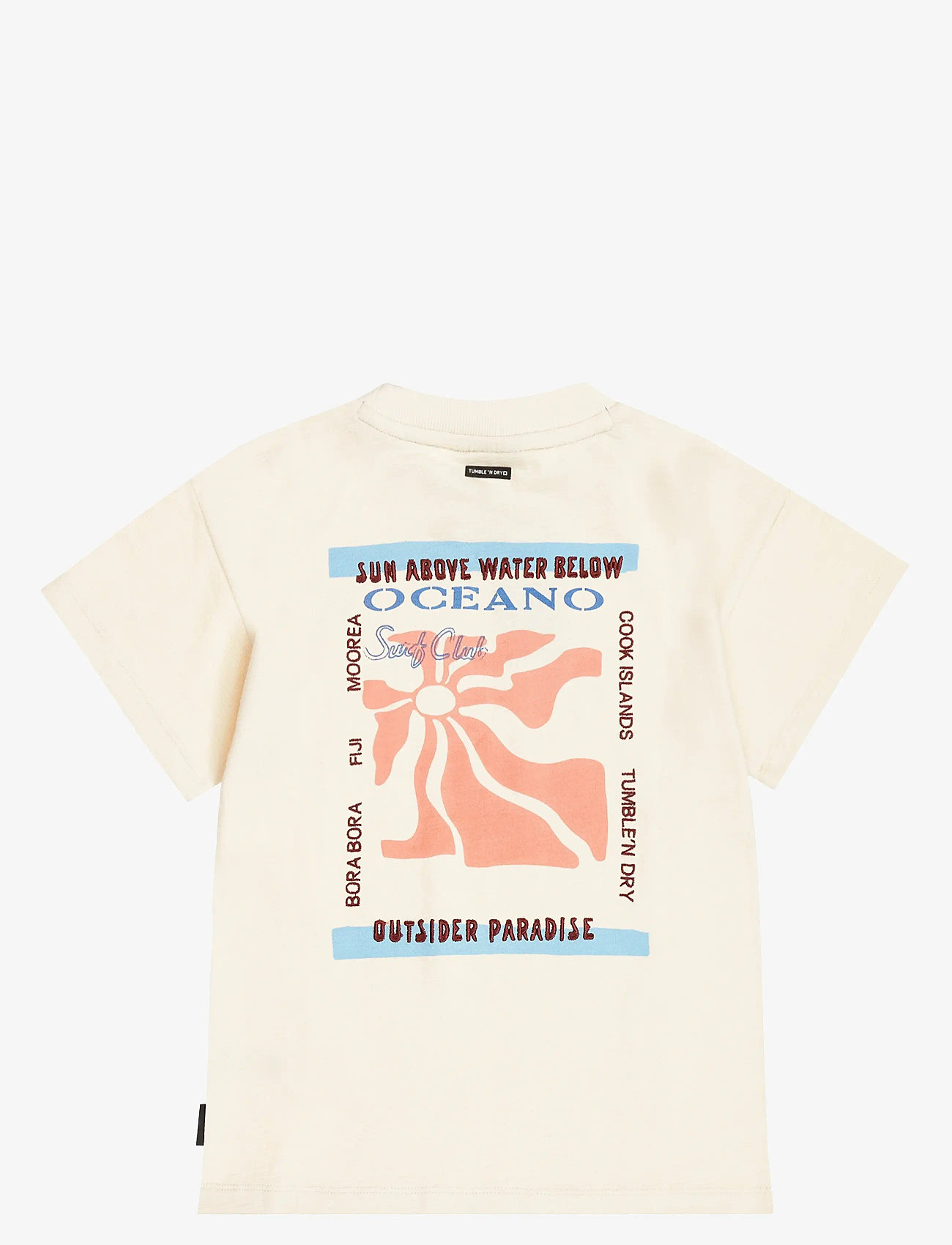 TUMBLE 'N DRY - TND Whitsundays - kortærmede t-shirts - sandshell - 2