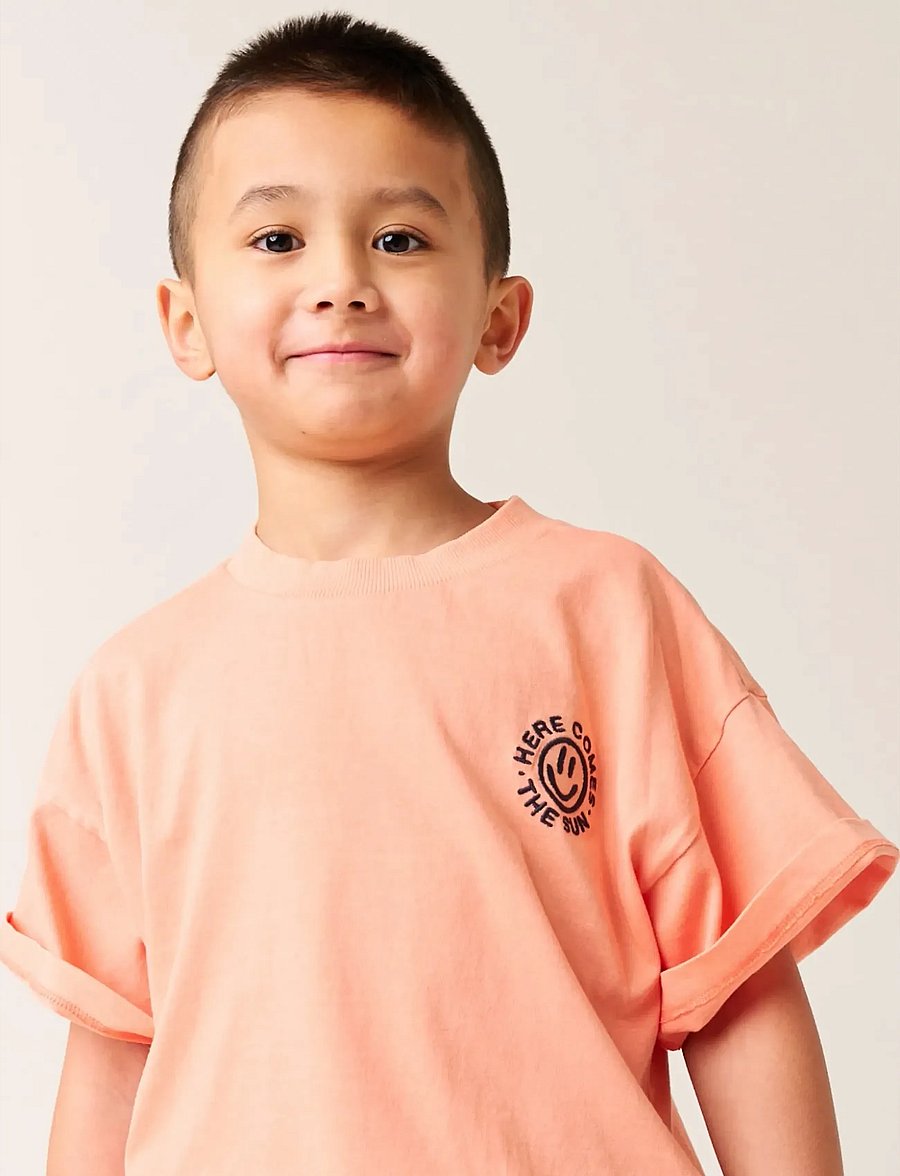 TUMBLE 'N DRY - TND Coral Bay - kortærmede t-shirts - fresh salm - 0