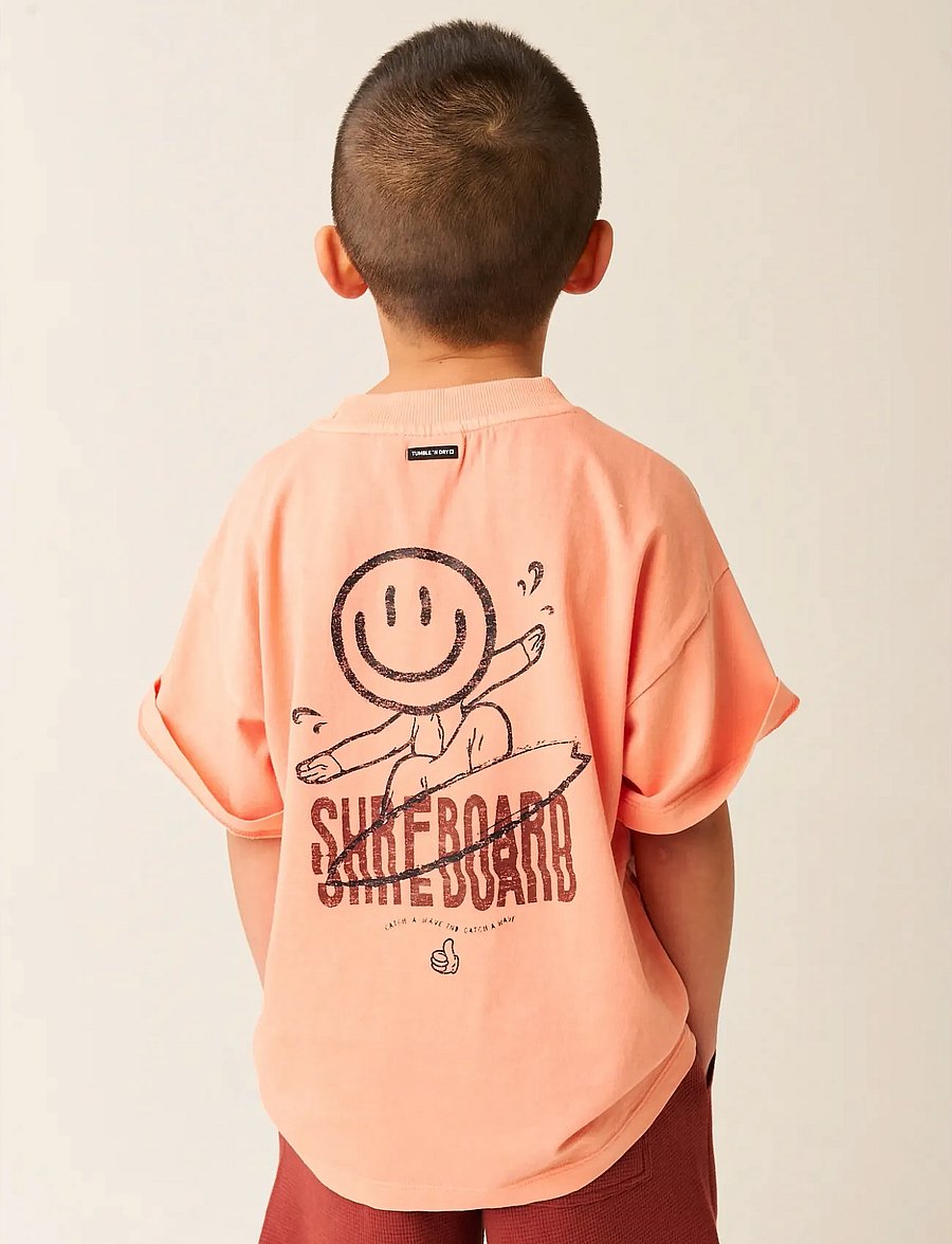 TUMBLE 'N DRY - TND Coral Bay - kortærmede t-shirts - fresh salm - 3