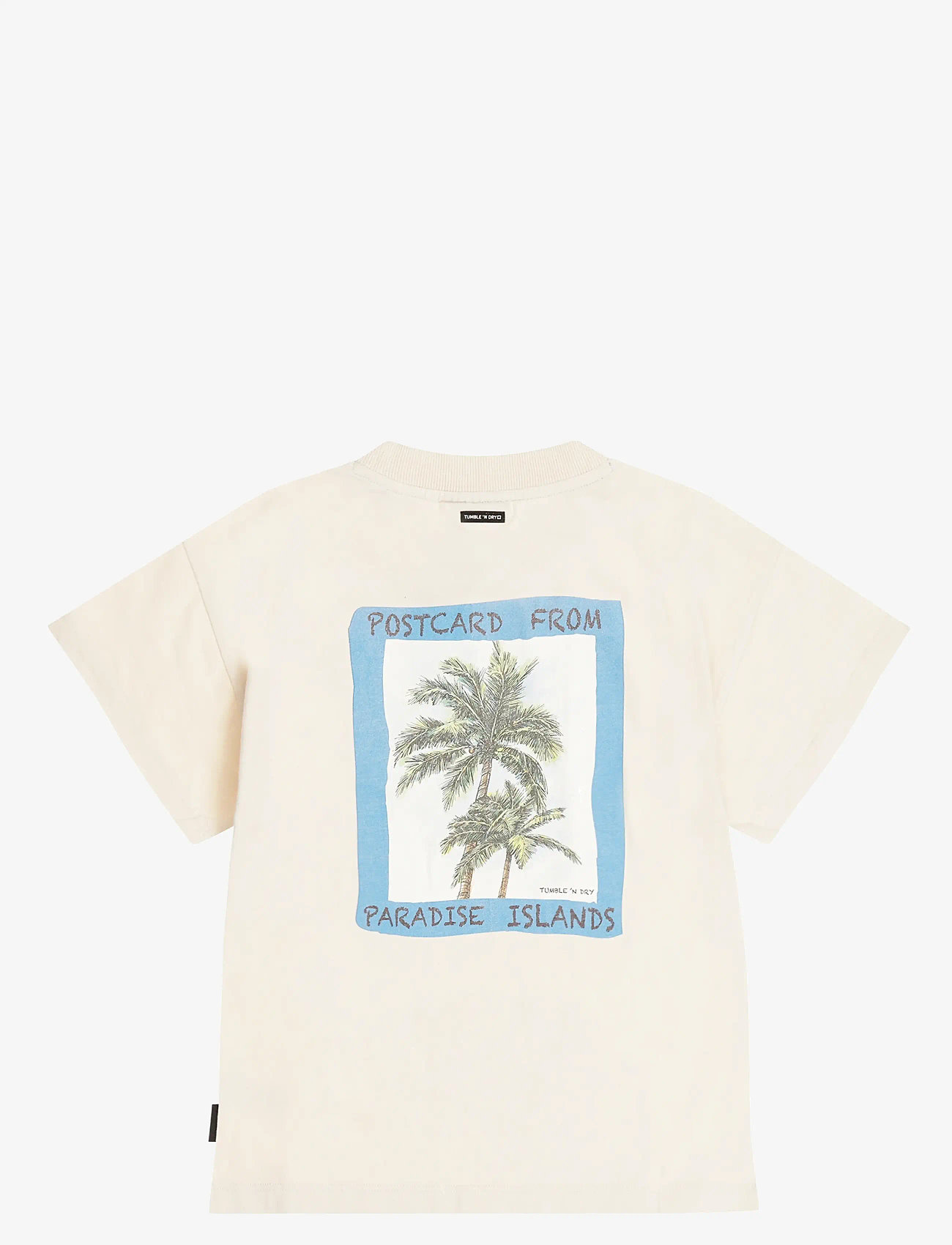 TUMBLE 'N DRY - TND Paradise Islands - lühikeste varrukatega t-särgid - sandshell - 2