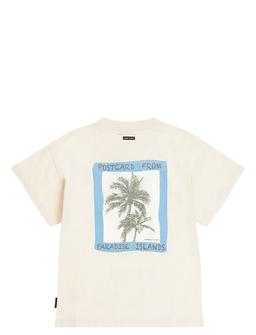 TUMBLE 'N DRY - TND Paradise Islands - kurzärmelige - sandshell - 2