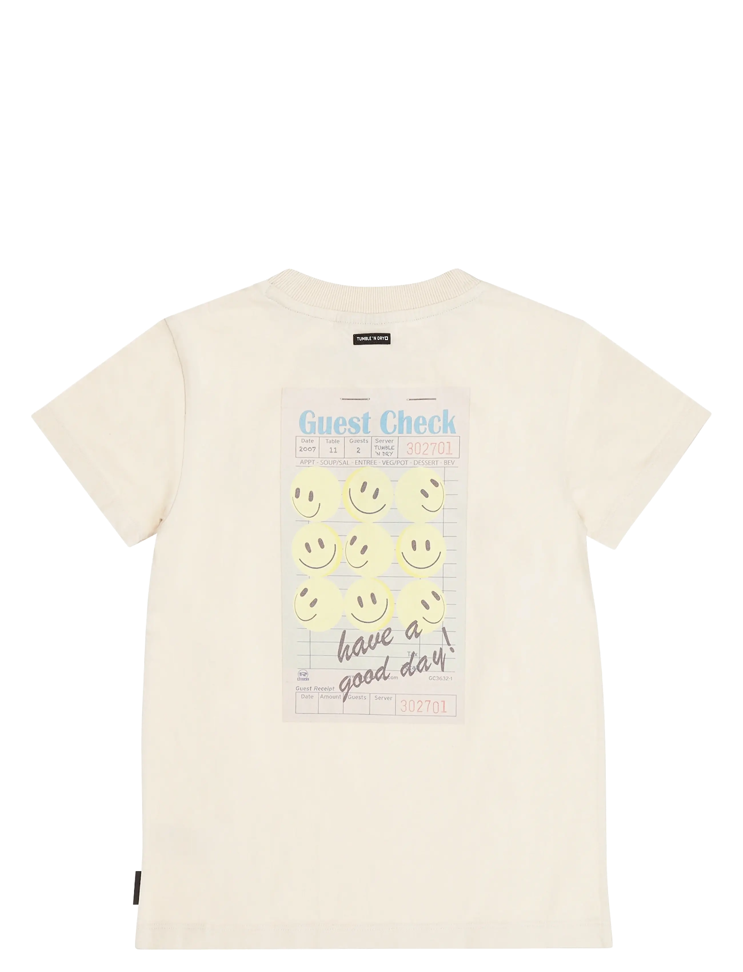 TUMBLE 'N DRY - Tuvalu T-Shirt - kortermede t-skjorter - sandshell - 2
