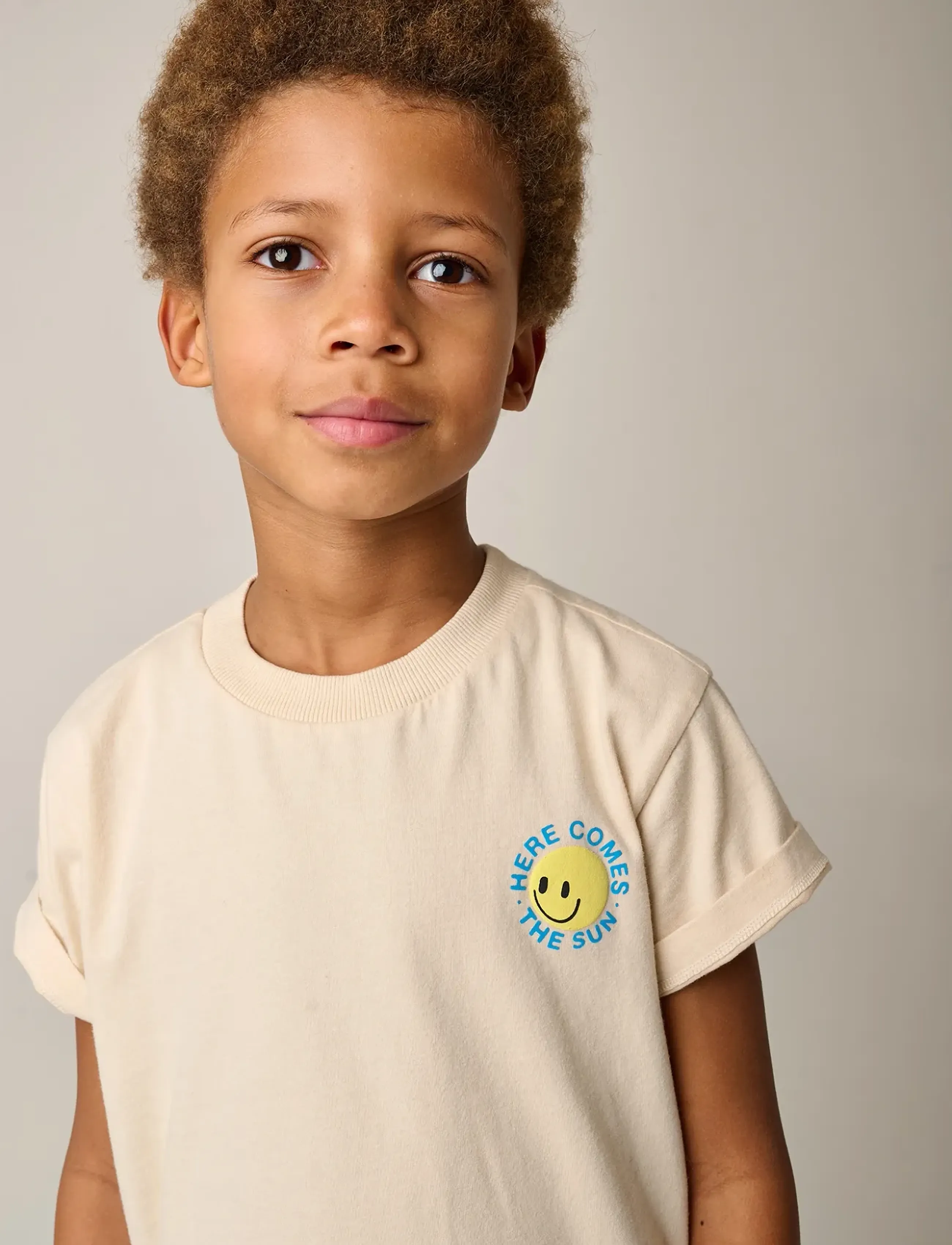 TUMBLE 'N DRY - Tuvalu T-Shirt - kortermede t-skjorter - sandshell - 3