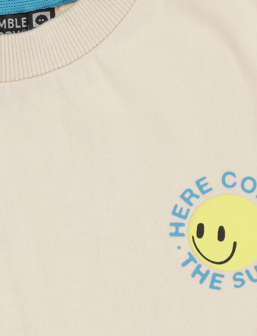 TUMBLE 'N DRY - TND Tuvalu - kortærmede t-shirts - sandshell - 4