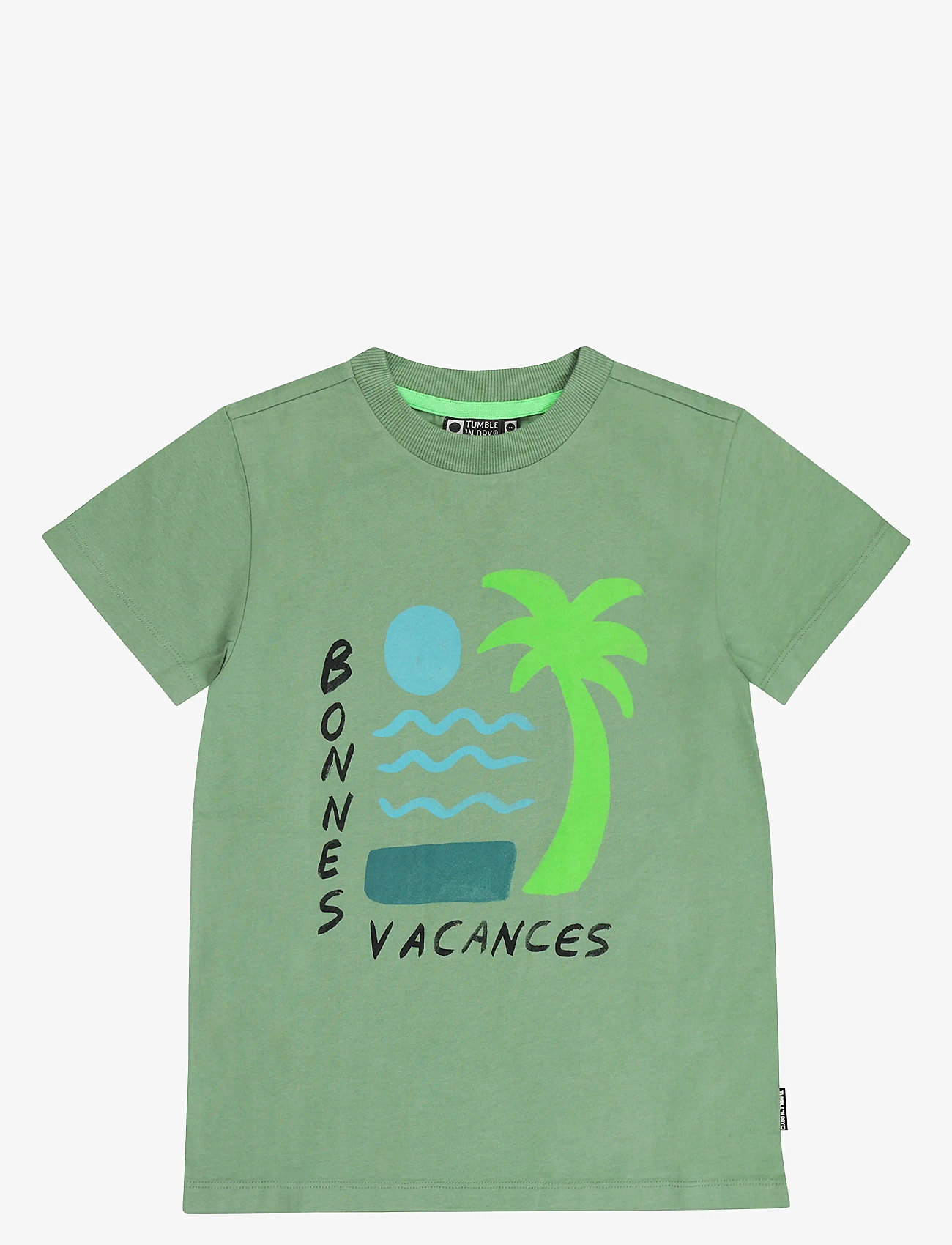 TUMBLE 'N DRY - TND Nassau - kortærmede t-shirts - comfrey - 1