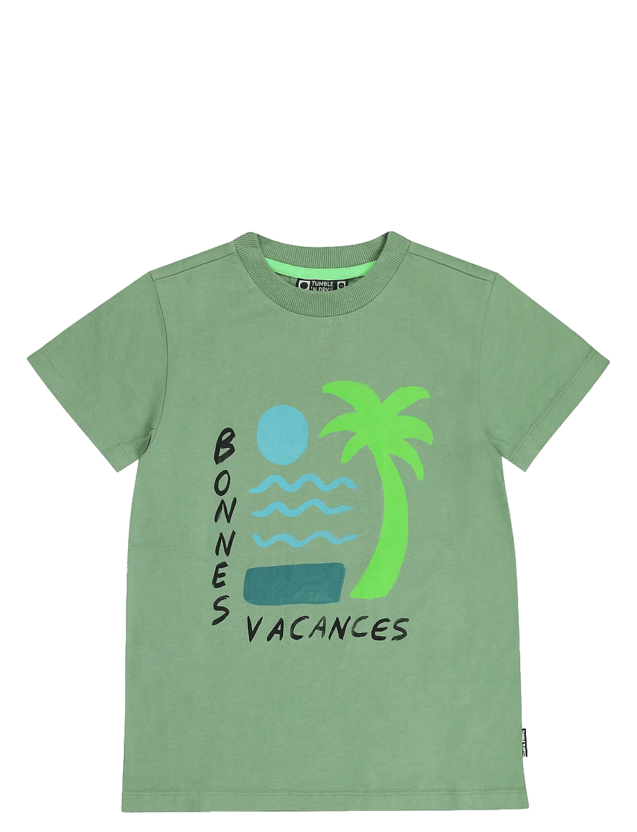 TUMBLE 'N DRY - TND Nassau - short-sleeved t-shirts - comfrey - 1