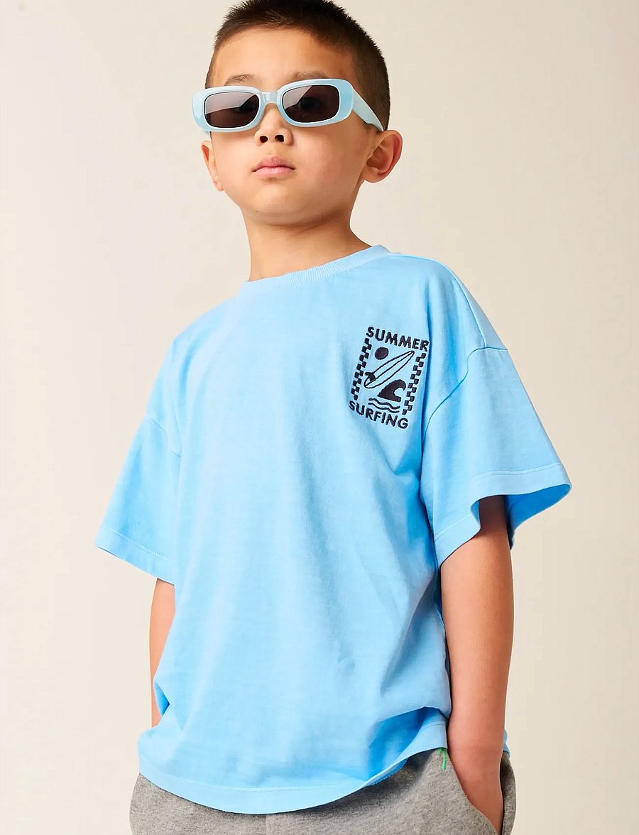 TUMBLE 'N DRY - TND Samoa - kurzärmelige - bonnie blu - 0