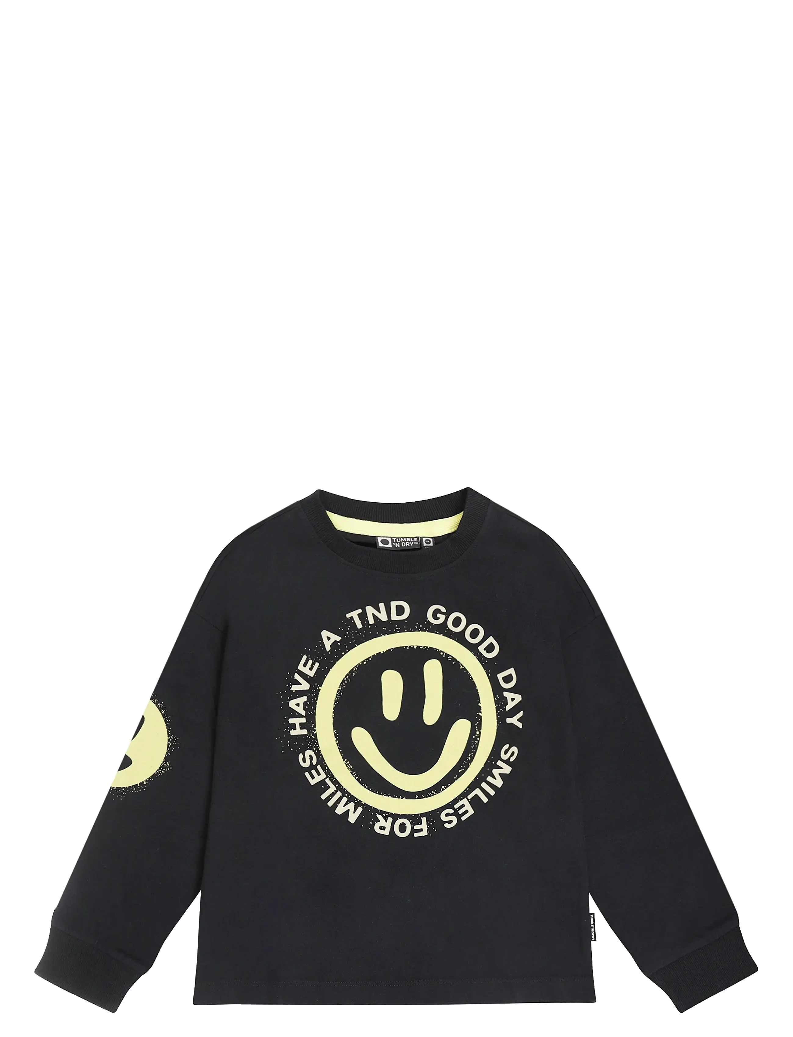 TUMBLE 'N DRY Neptune Long sleeve t-shirt - Lapsed 98–134 - DARK NAVY / black