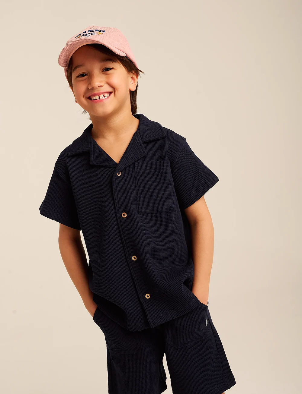 TUMBLE 'N DRY - TND Cagnard - kurzärmlige hemden - navy blaze - 0