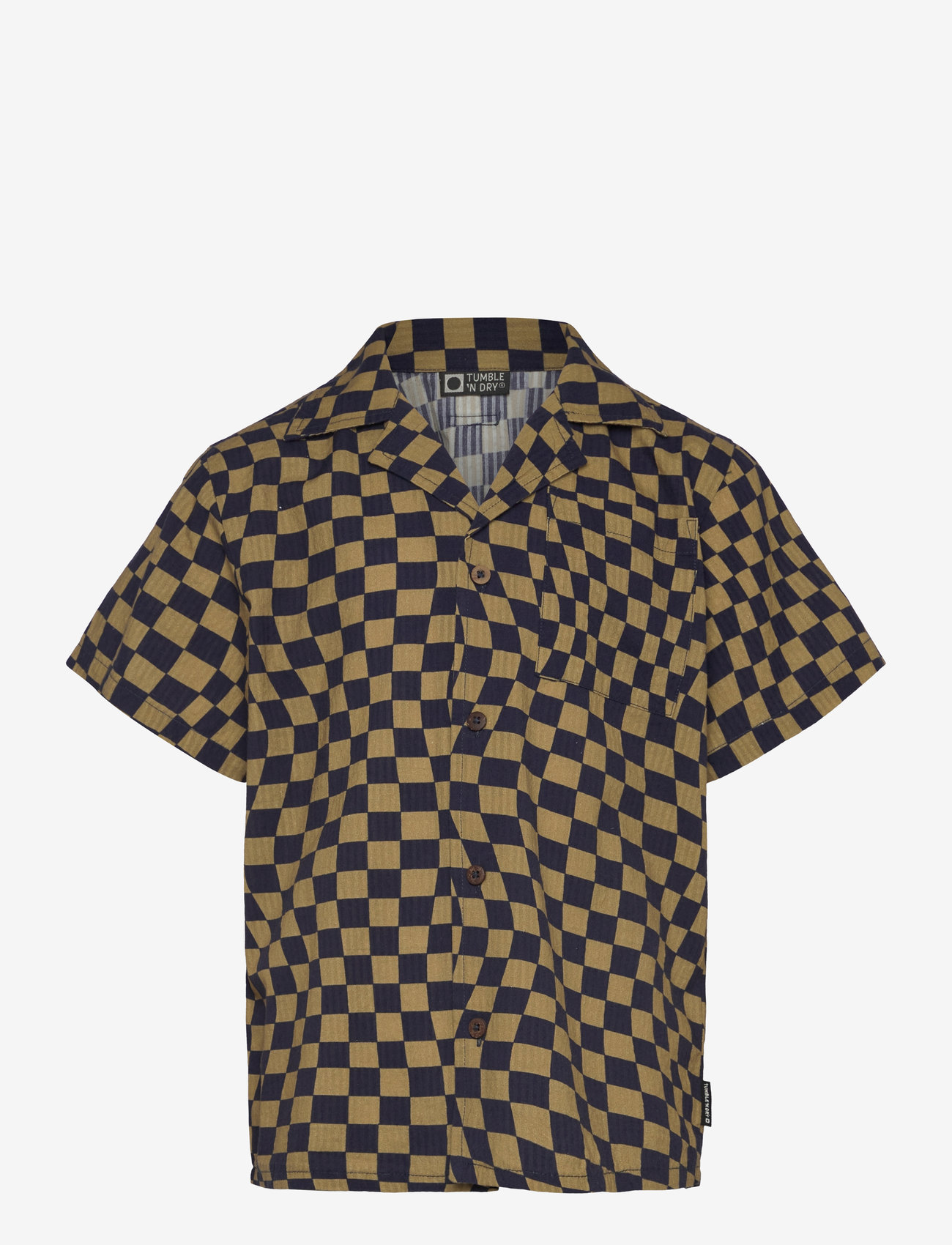 TUMBLE 'N DRY - TND Lacanau Check - kurzärmlige hemden - antique br - 1