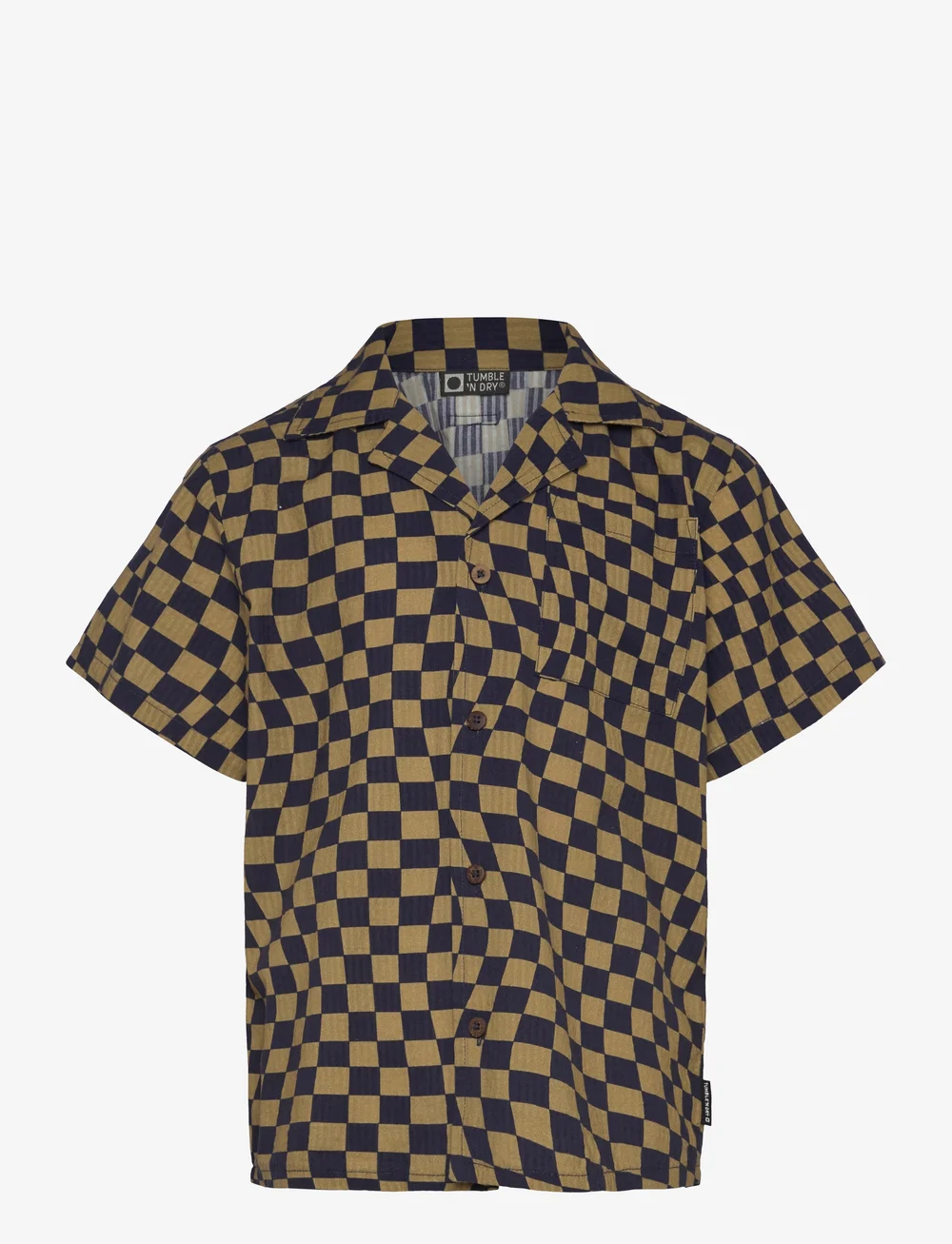 TUMBLE 'N DRY - TND Lacanau Check - short-sleeved shirts - antique br - 1