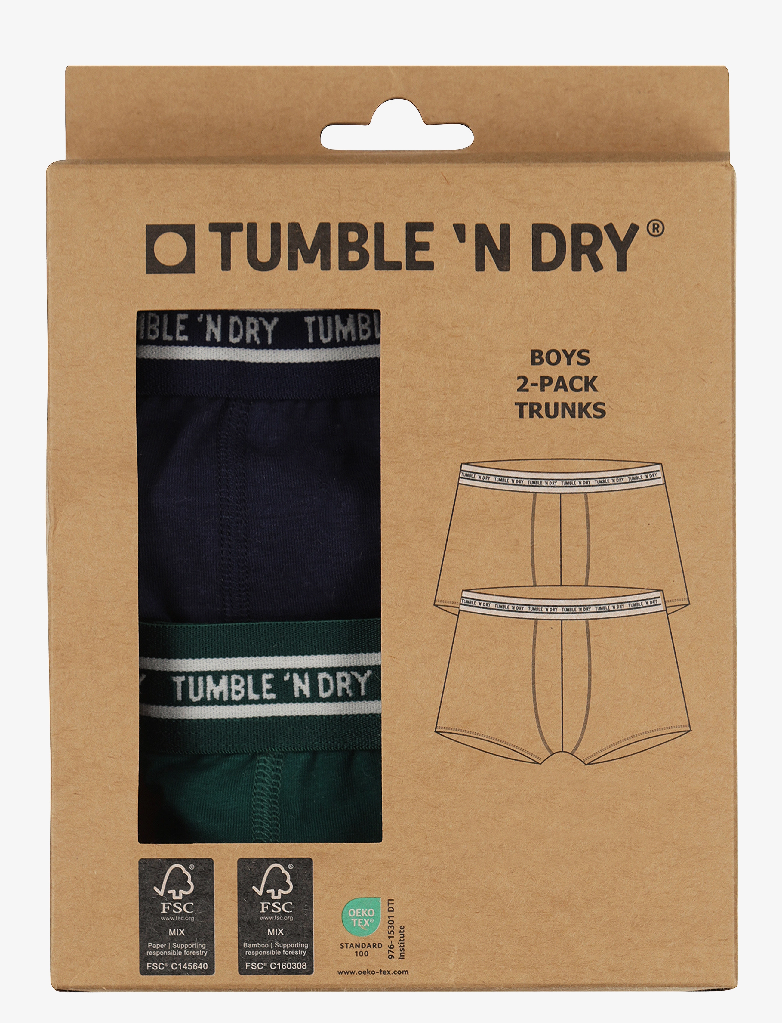 TUMBLE 'N DRY - Tumble Trunks 2 pack - underpants - botanical - 2