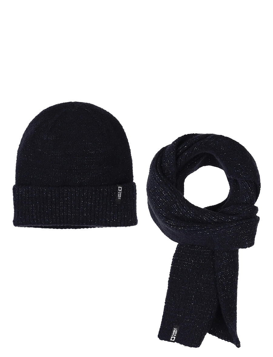 TUMBLE 'N DRY - TND Beanie & Scarf Girls - beanies - navy blaze - 0