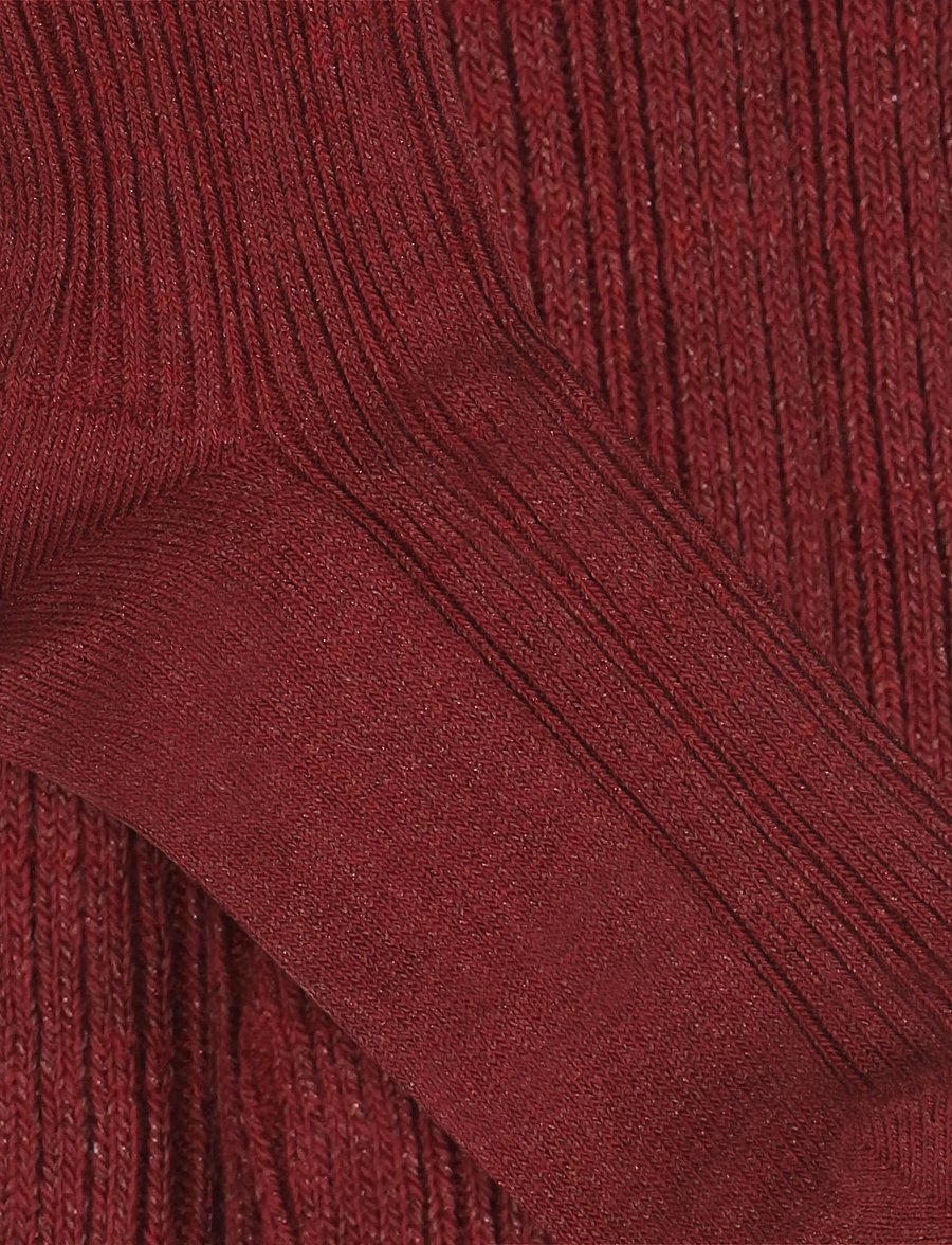 TUMBLE 'N DRY - TND Glitter tights - strumpfhosen - cabernet - 3