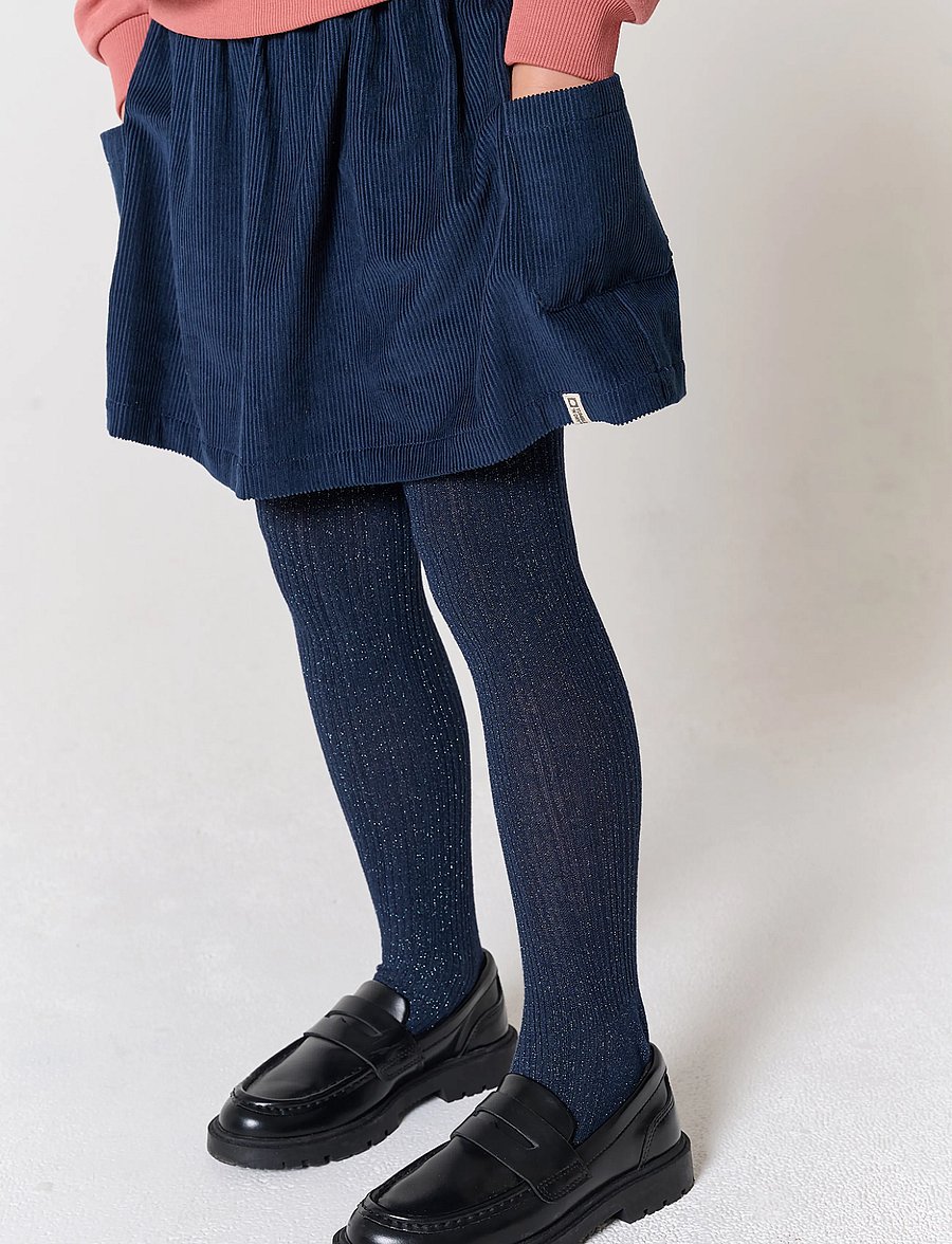 TUMBLE 'N DRY - TND Glitter tights - strumpfhosen - navy blaze - 0