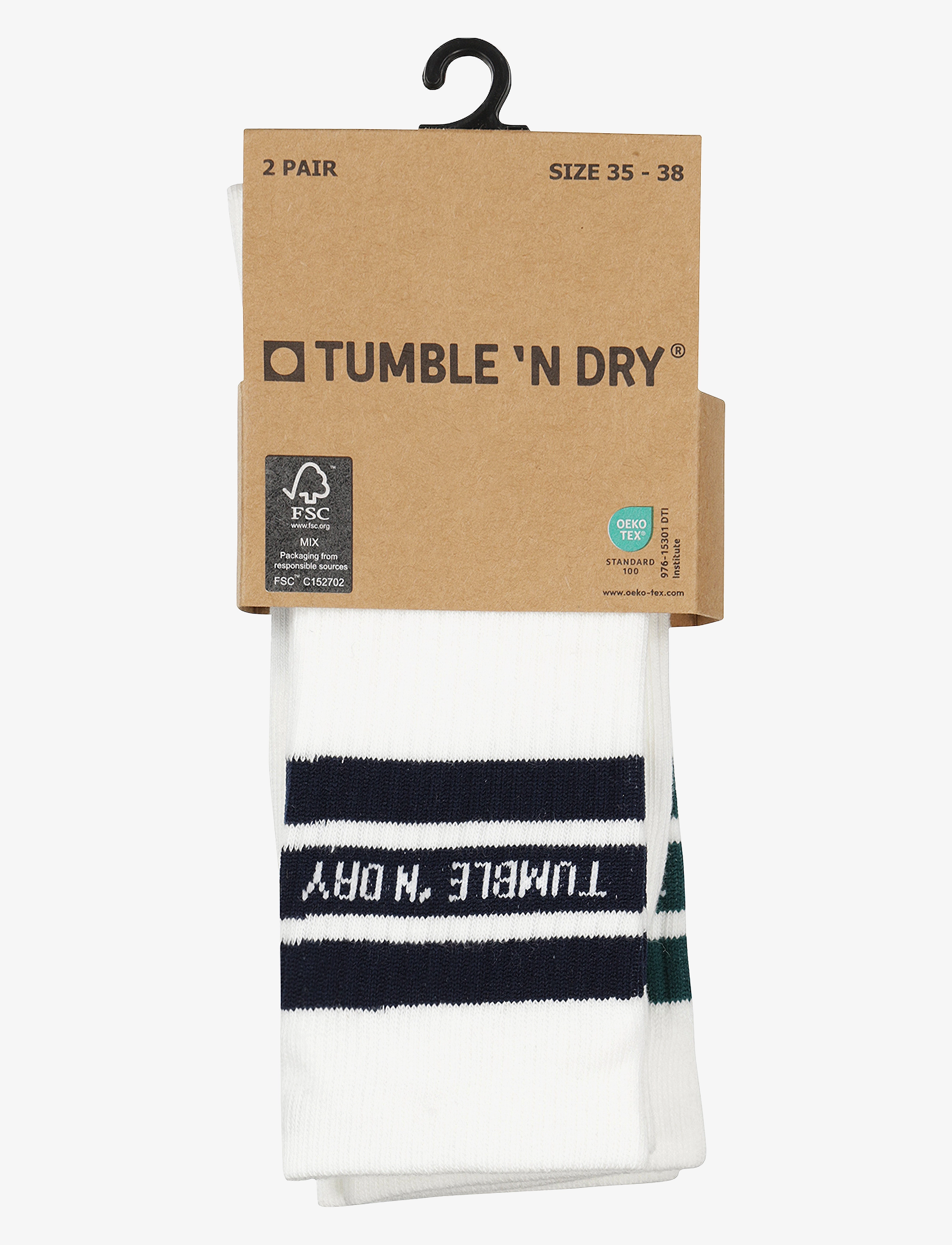 TUMBLE 'N DRY - TND Tumble Socks 2-pack - gode sommertilbud - botanical - 1