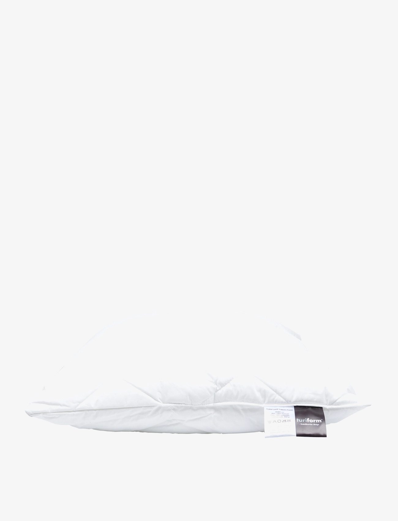 Turiform Turiform Fiber Pillow, 60X63 cm, White, Sengetekstiler > Puder, Unisex