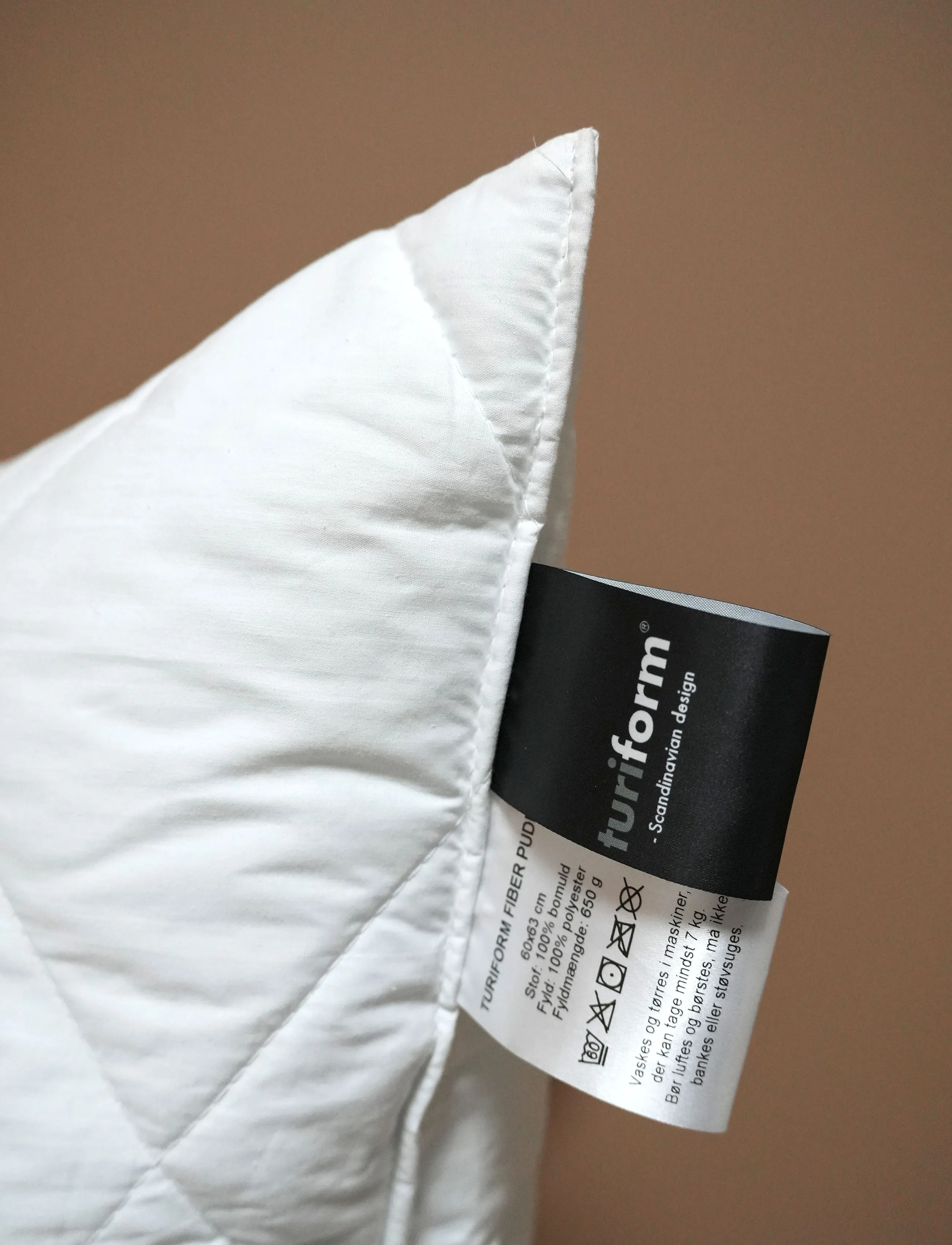 Turiform - TURIFORM Fiber pude + helårdyne - white - 4