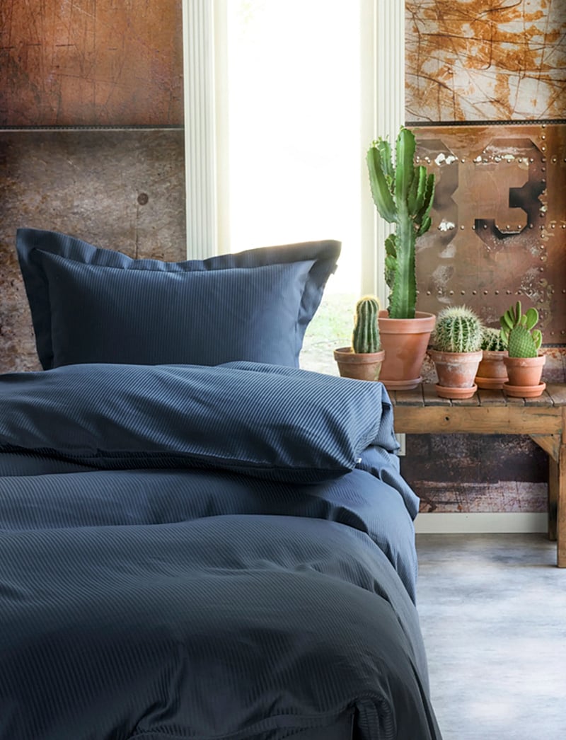 Turiform - Turistripa SVANE DARK BLUE - påslakanset - dark blue - 2