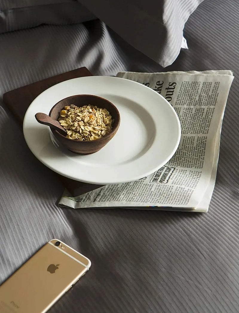 Turiform - Turistripa svane - bed sets - dark grey - 2