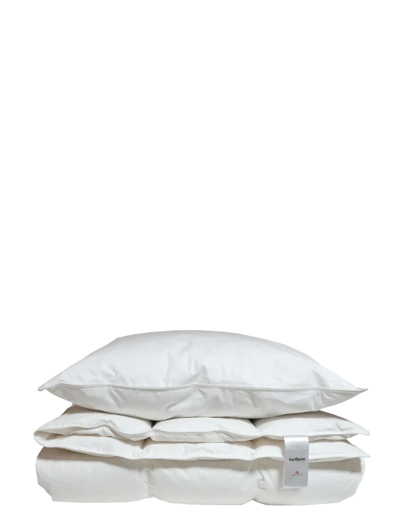 Turiform TURIFORM pakke dun pude + helårsdyne - Tekstiler - WHITE / white