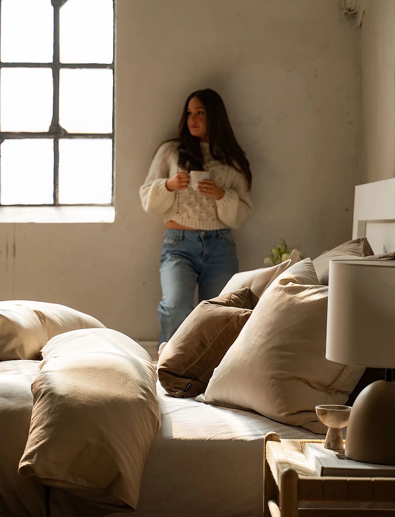 Turiform - Turistripa svane - bettwäsche-set - beige - 3