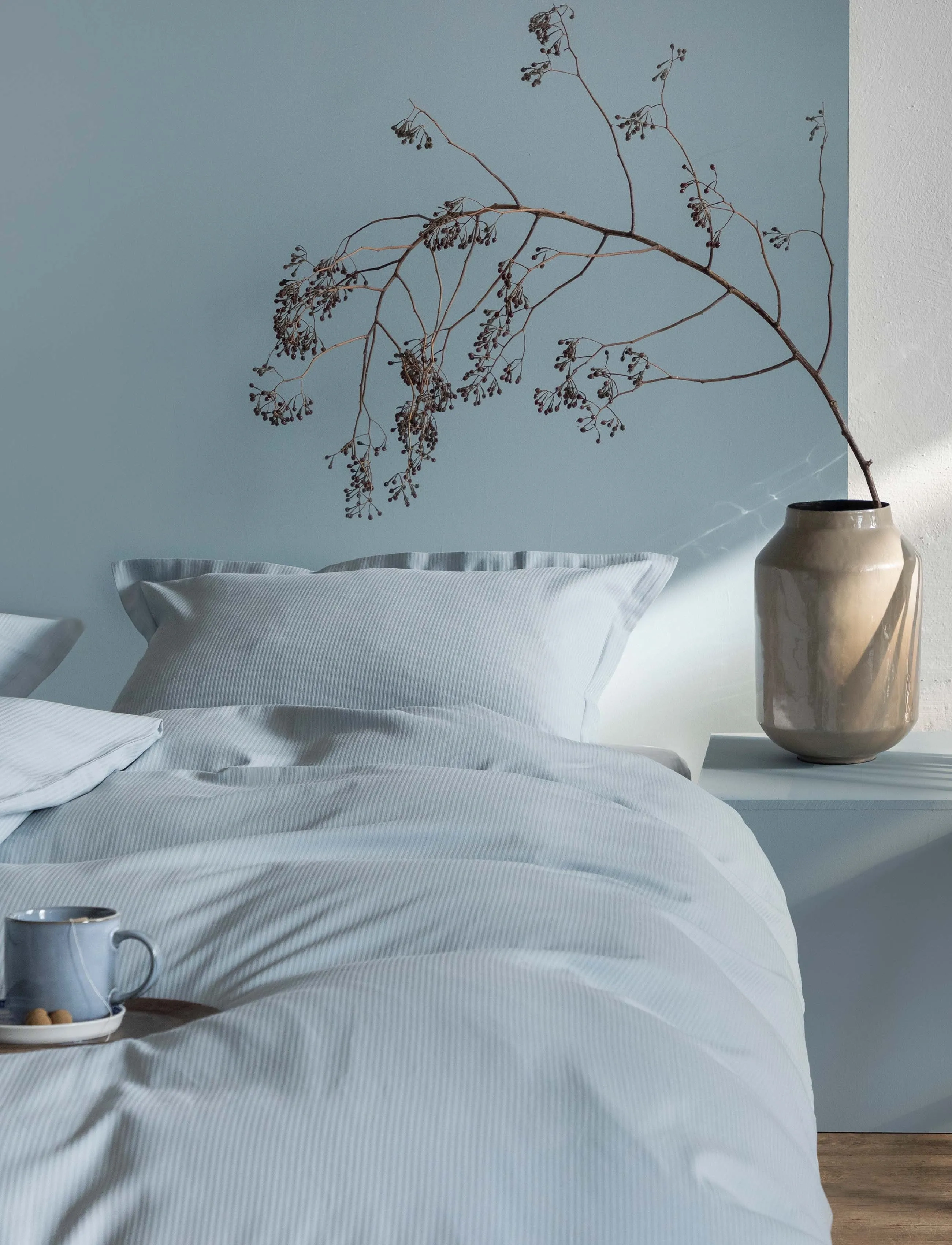 Turiform Turistripa, 200X220;2X60X63 cm, Bedtextiles, Blau - Bed Sets, Homeware