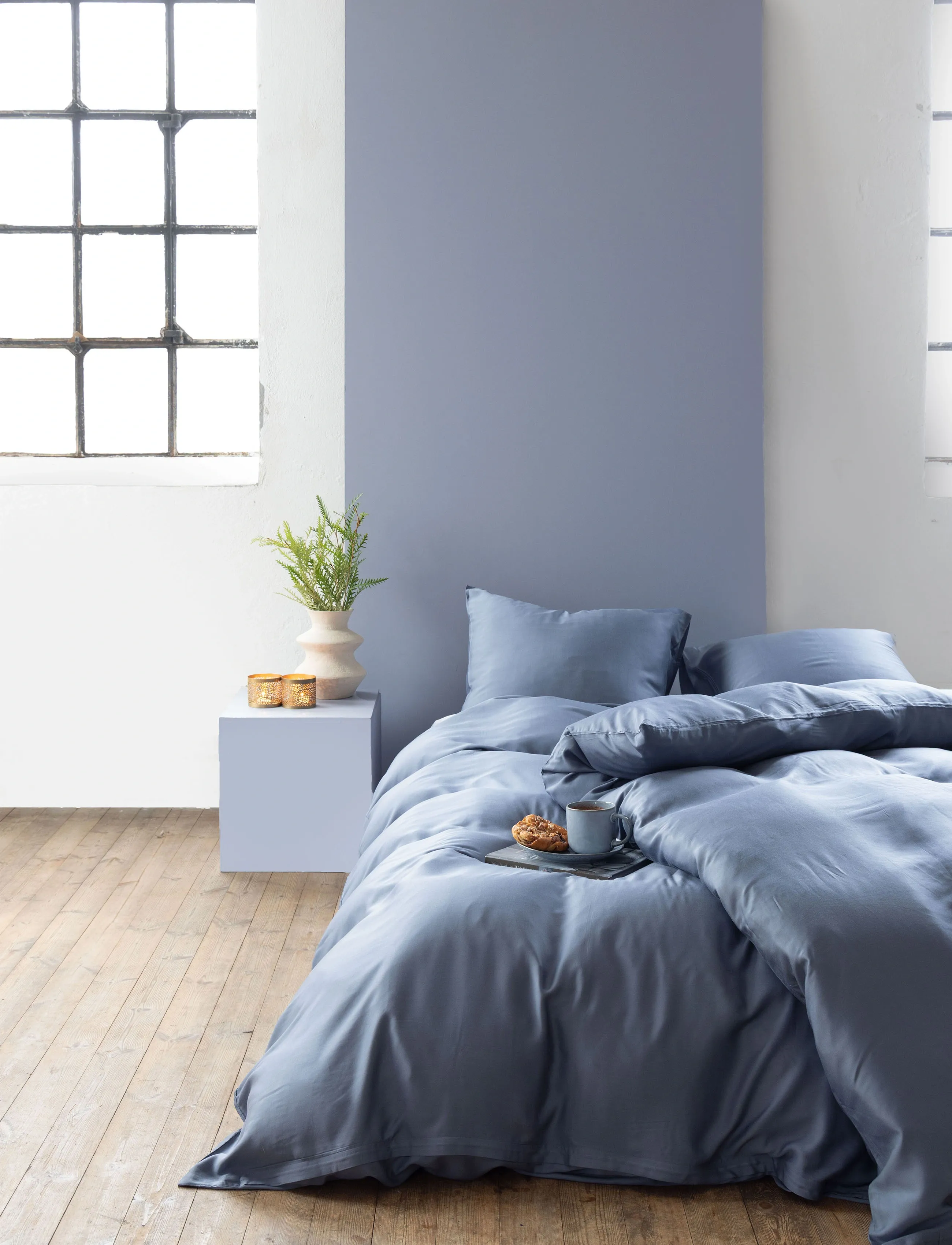 Turiform Enjoy Blue, 140X220/60X63 cm, Blue, Sengetekstiler > Sengesæt, Unisex