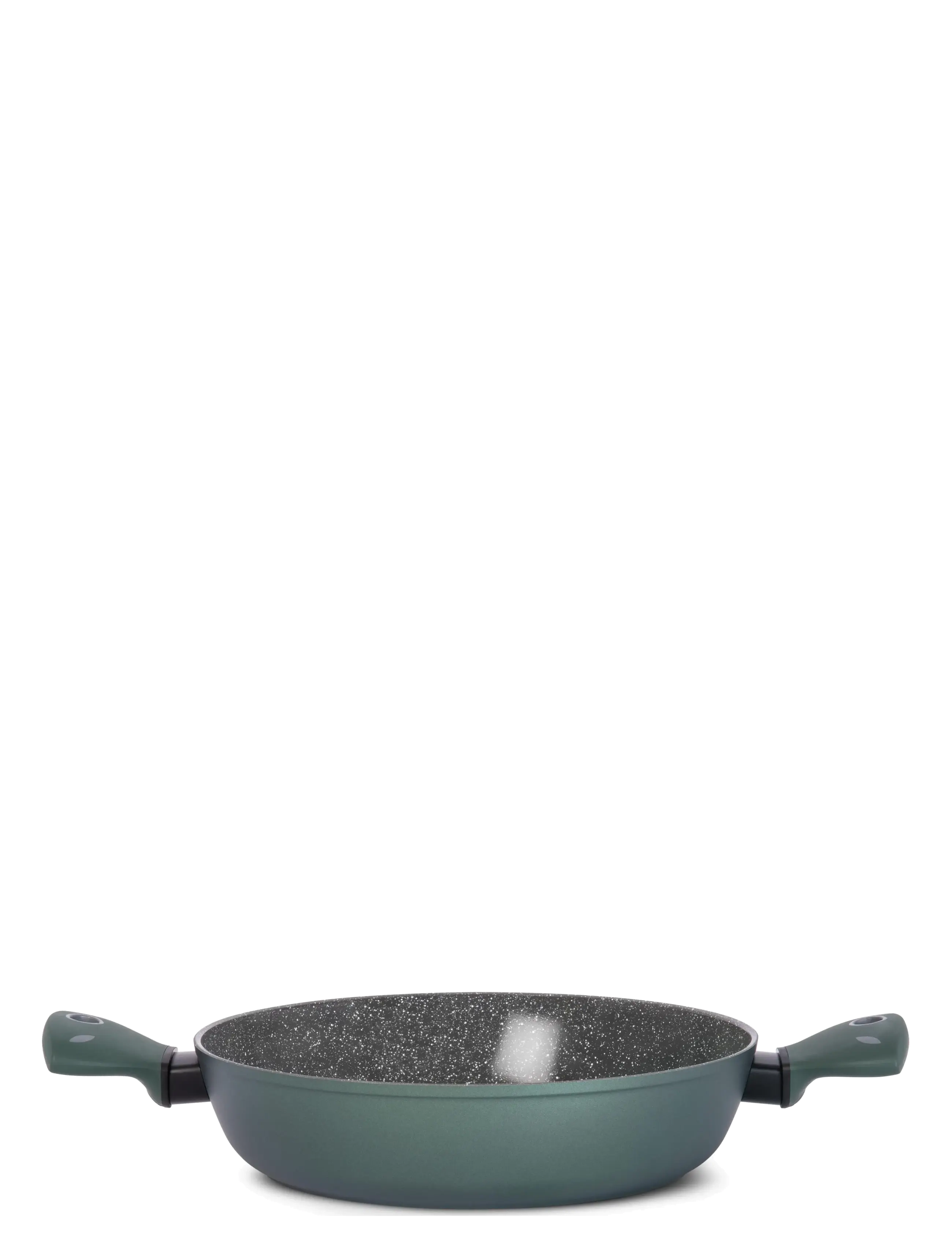 TVS ECO OK 2 Handles pan 28cm - TVS - BLACK / green
