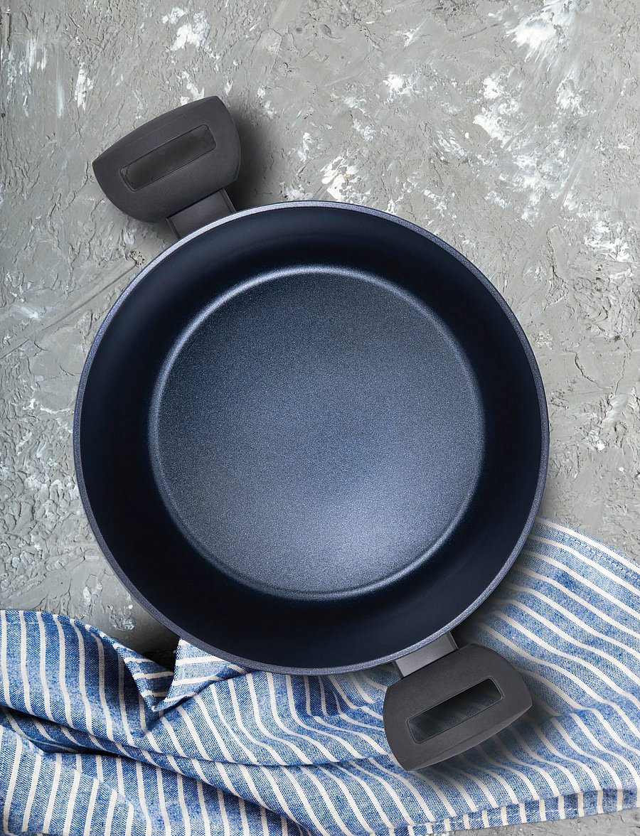 TVS - Ducale 2 handles pan 28cm - bratpfannen - black - 0
