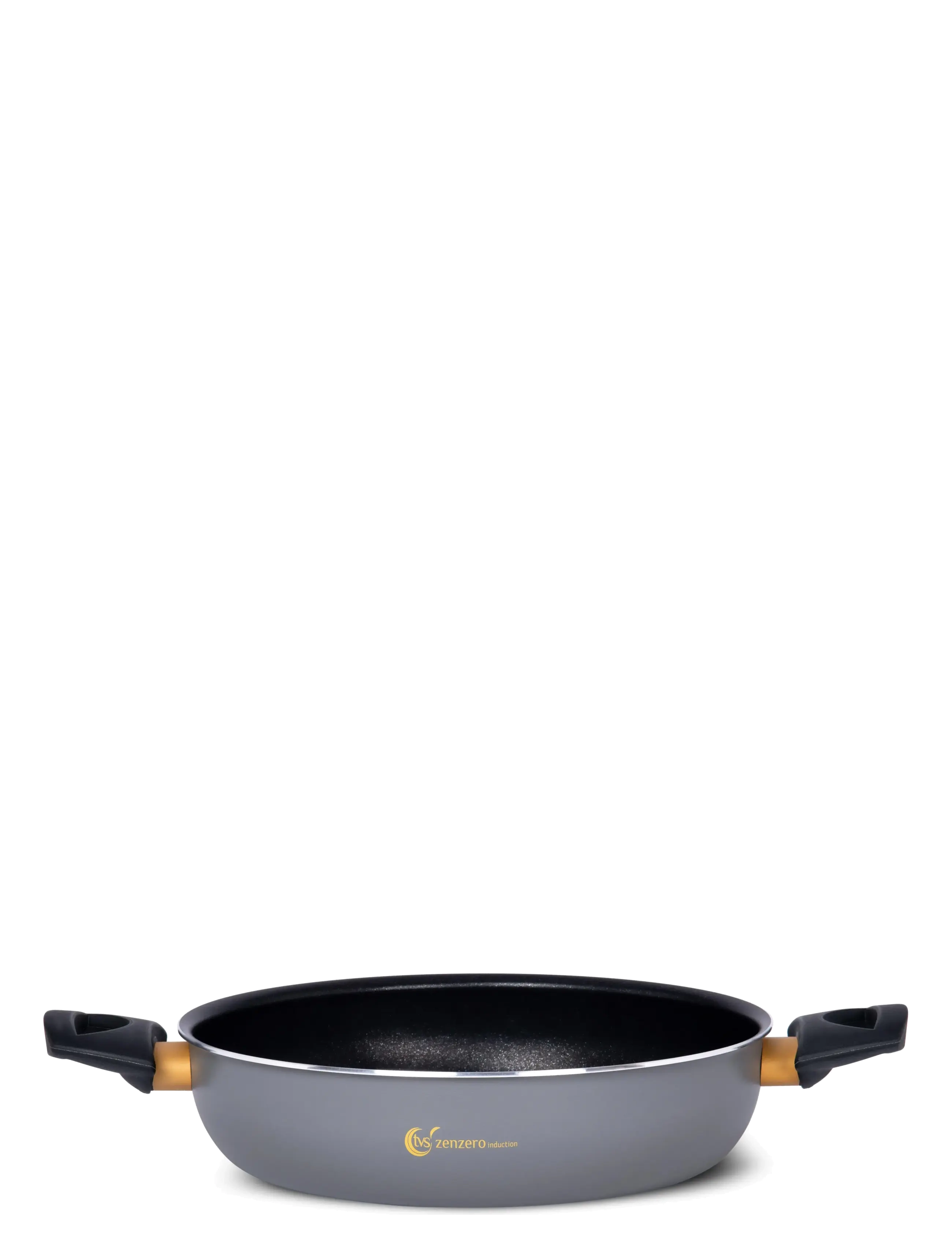 TVS ZENZERO 2 handles pan 28cm - TVS - BLACK / black
