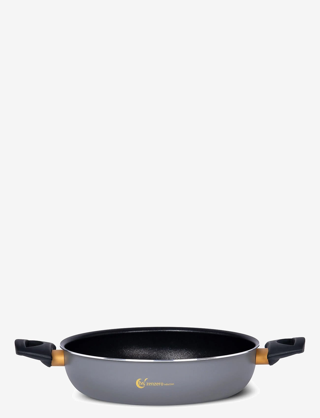 TVS Zenzero 2 Handles Pan 28Cm - Black - Ø 28 CM