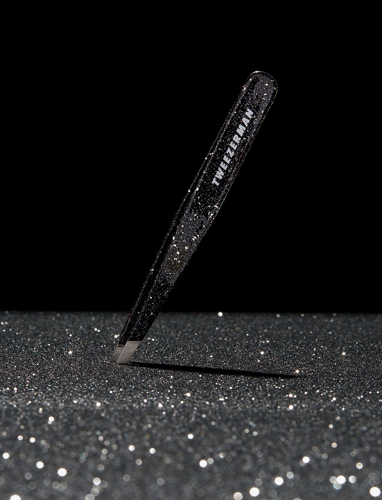 Tweezerman - Slant Tweezer Sparkling Black Anniversary - makeup - no colour - 3